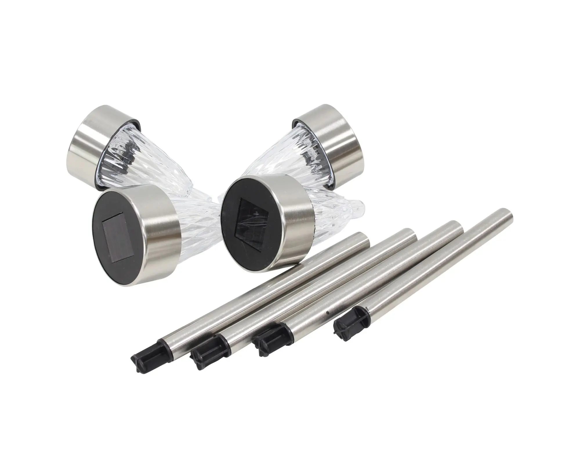 LED-Stecker "Solar-Leuchte", 4er Set  im Frank Flechtwaren Online Shop für Balkonien kaufen