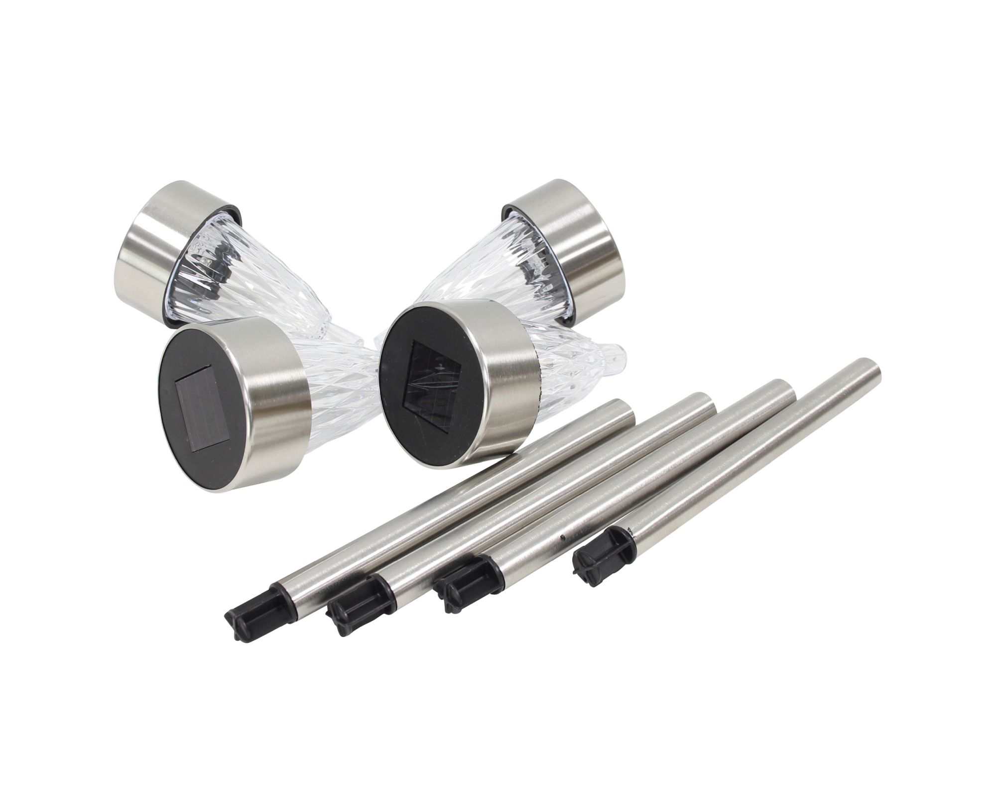 LED-Stecker "Solar-Leuchte", 4er Set  im Frank Flechtwaren Online Shop für Balkonien kaufen
