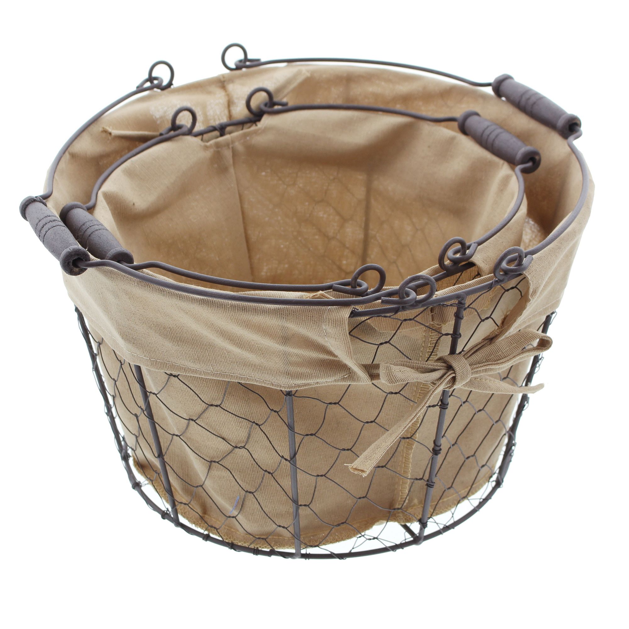 SB-Drahtkorb, 2er Set im Frank Flechtwaren Online Shop für Ostern kaufen SB-Drahtkorb, 2er Set im Frank Flechtwaren Online Shop für Ostern kaufen
