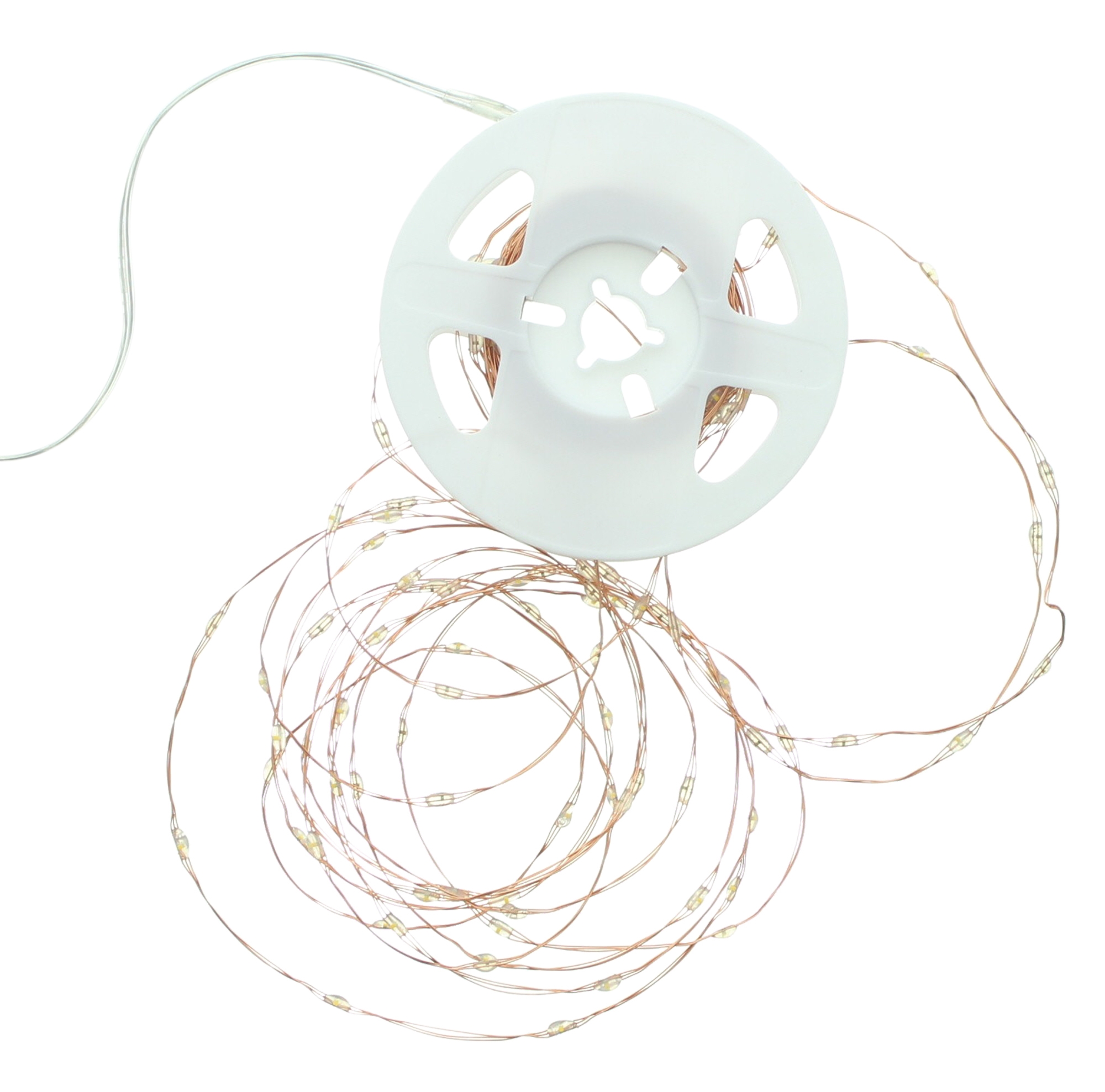 LED-Kupferdraht "Shiny" mit Adapter  im Frank Flechtwaren Online Shop für LED-Lichterketten kaufen