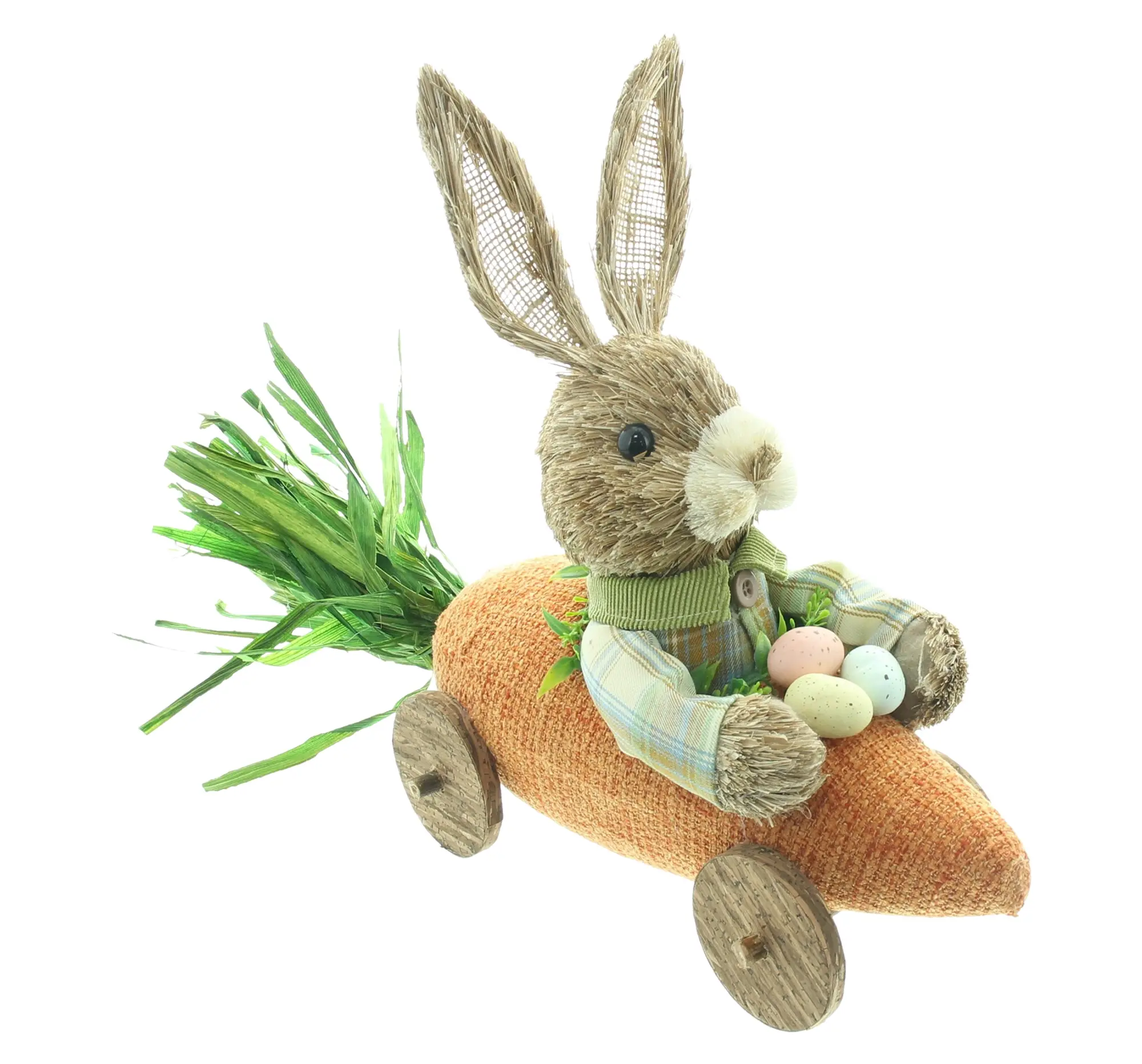Hasenfigur "Car-rott"  im Frank Flechtwaren Online Shop für Hasen &amp; Co kaufen