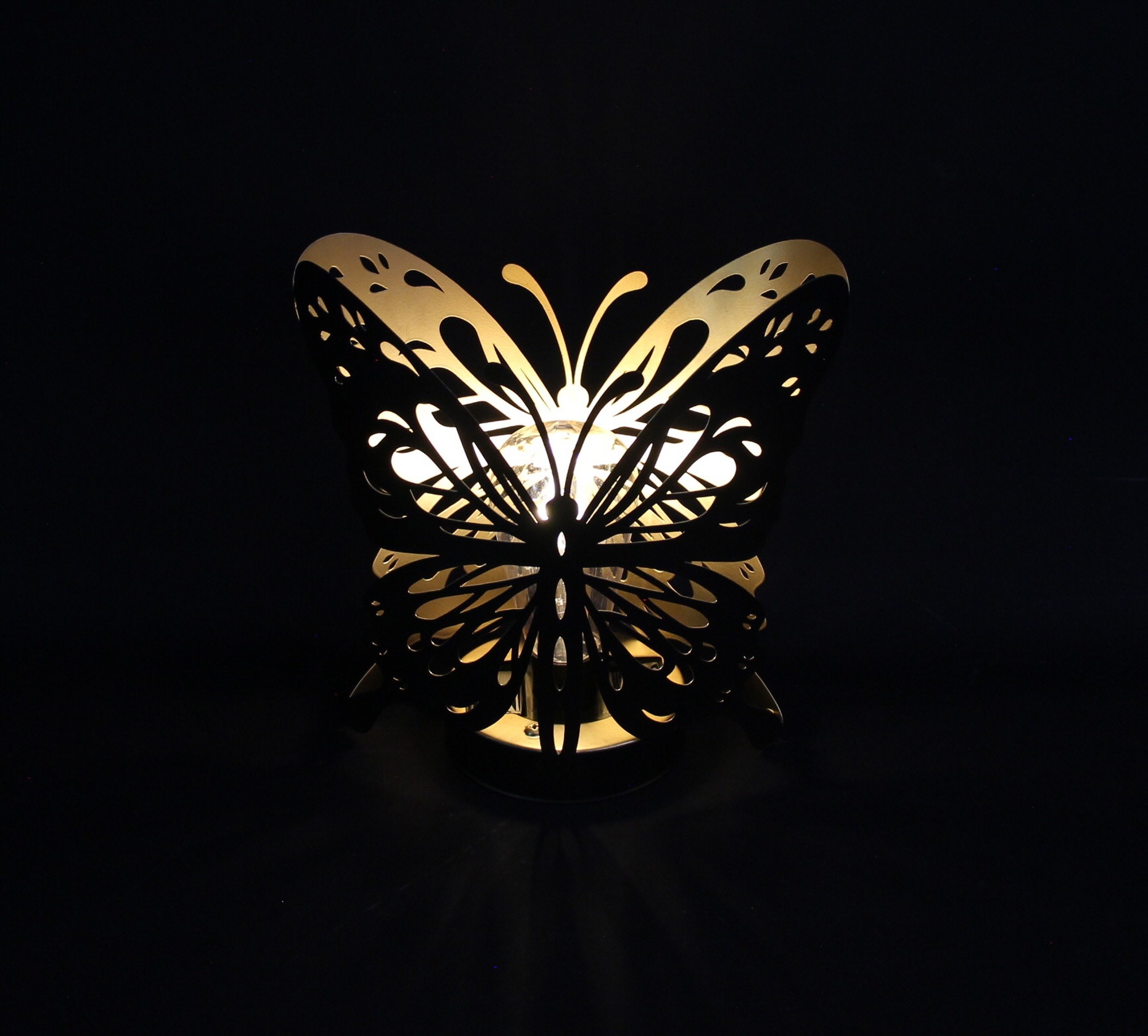 Solar-Deko "Schmetterling"  im Frank Flechtwaren Online Shop für Gerade eingetroffen kaufen