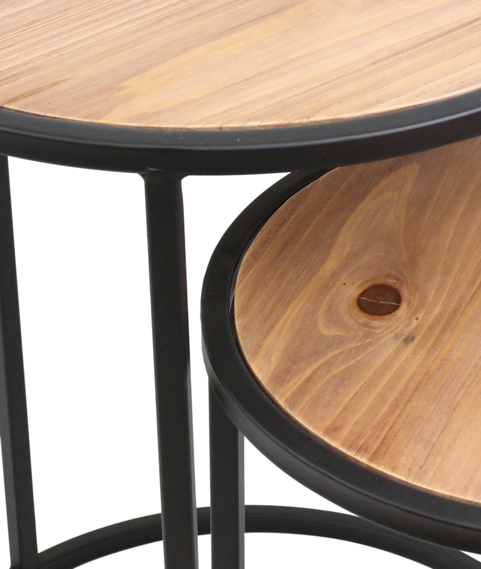 Beistelltisch "Circle", 2er Set im Frank Flechtwaren Online Shop für Tische kaufen Beistelltisch "Circle", 2er Set im Frank Flechtwaren Online Shop für Tische kaufen