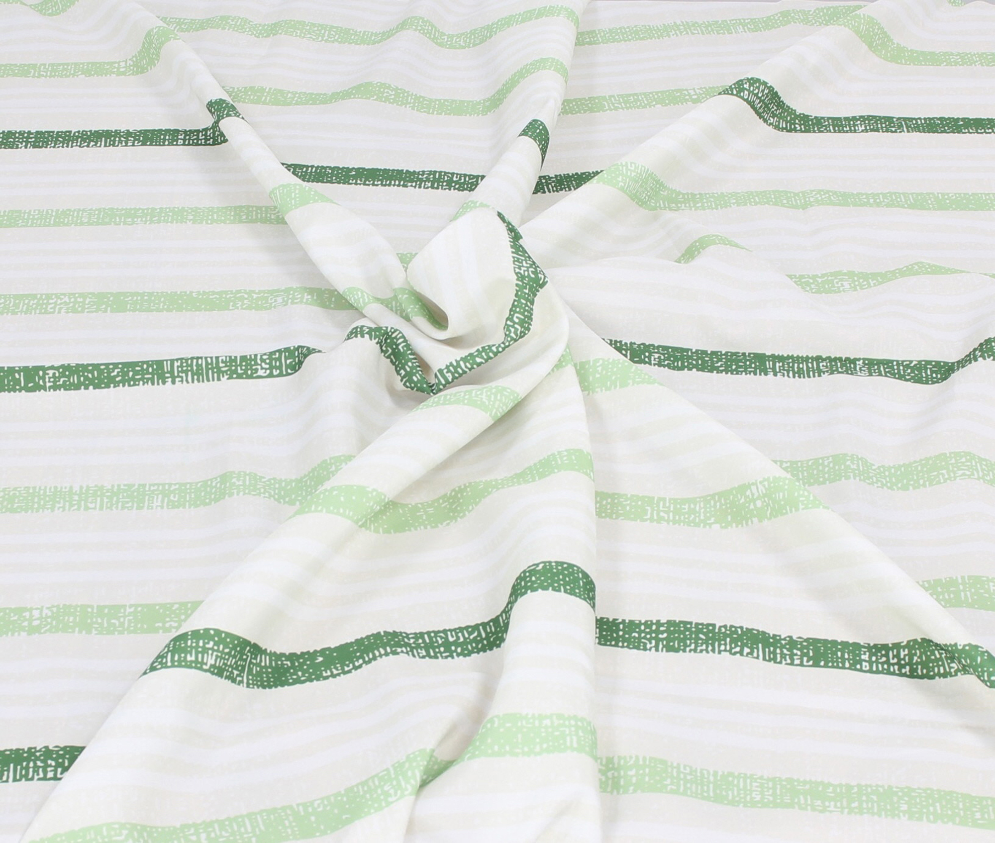 Tafeldecke "Green Stripes"  im Frank Flechtwaren Online Shop für Tafeldecken kaufen