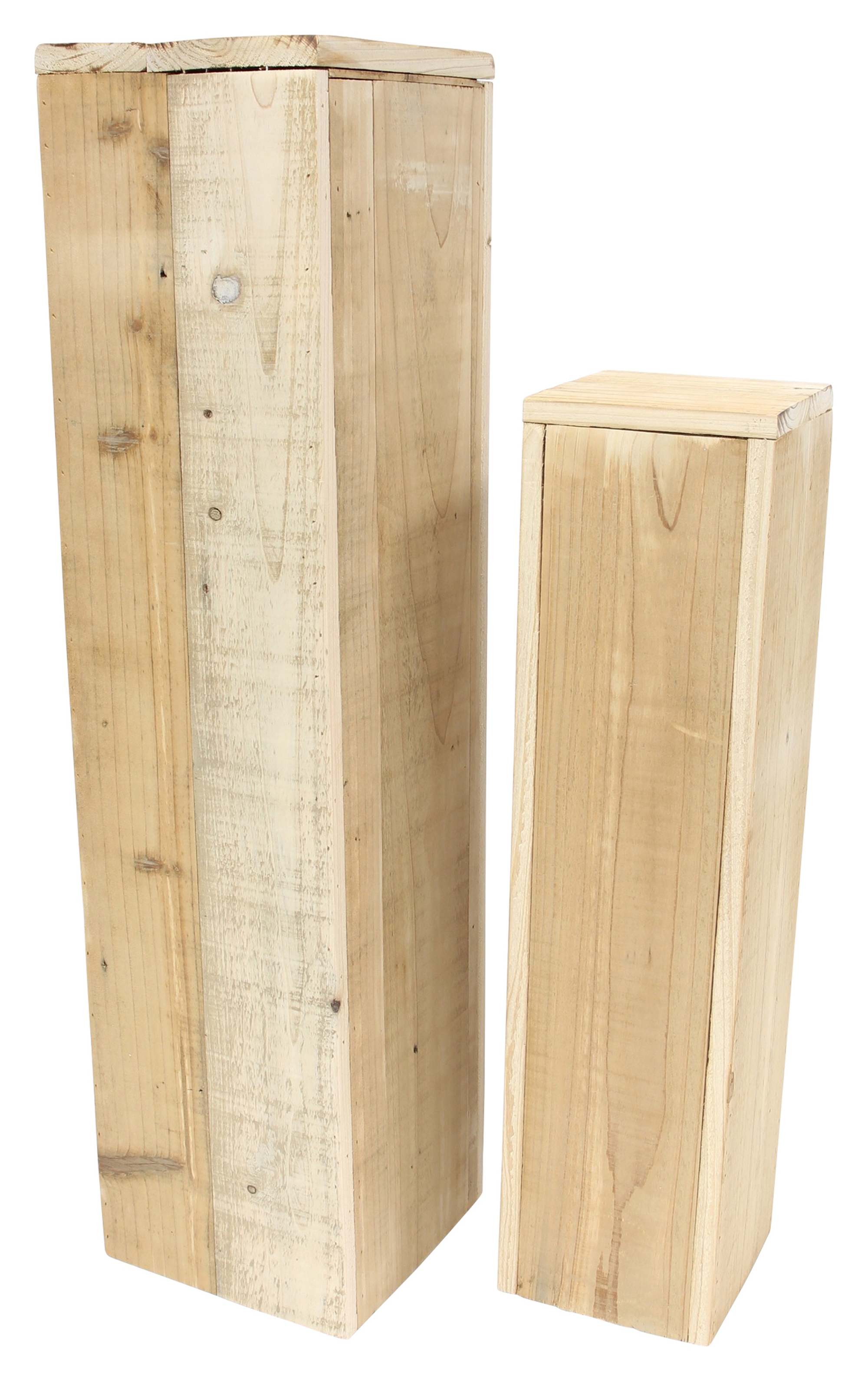 Säule "Rustikal", 2er Set im Frank Flechtwaren Online Shop für Herbst kaufen Säule "Rustikal", 2er Set im Frank Flechtwaren Online Shop für Herbst kaufen
