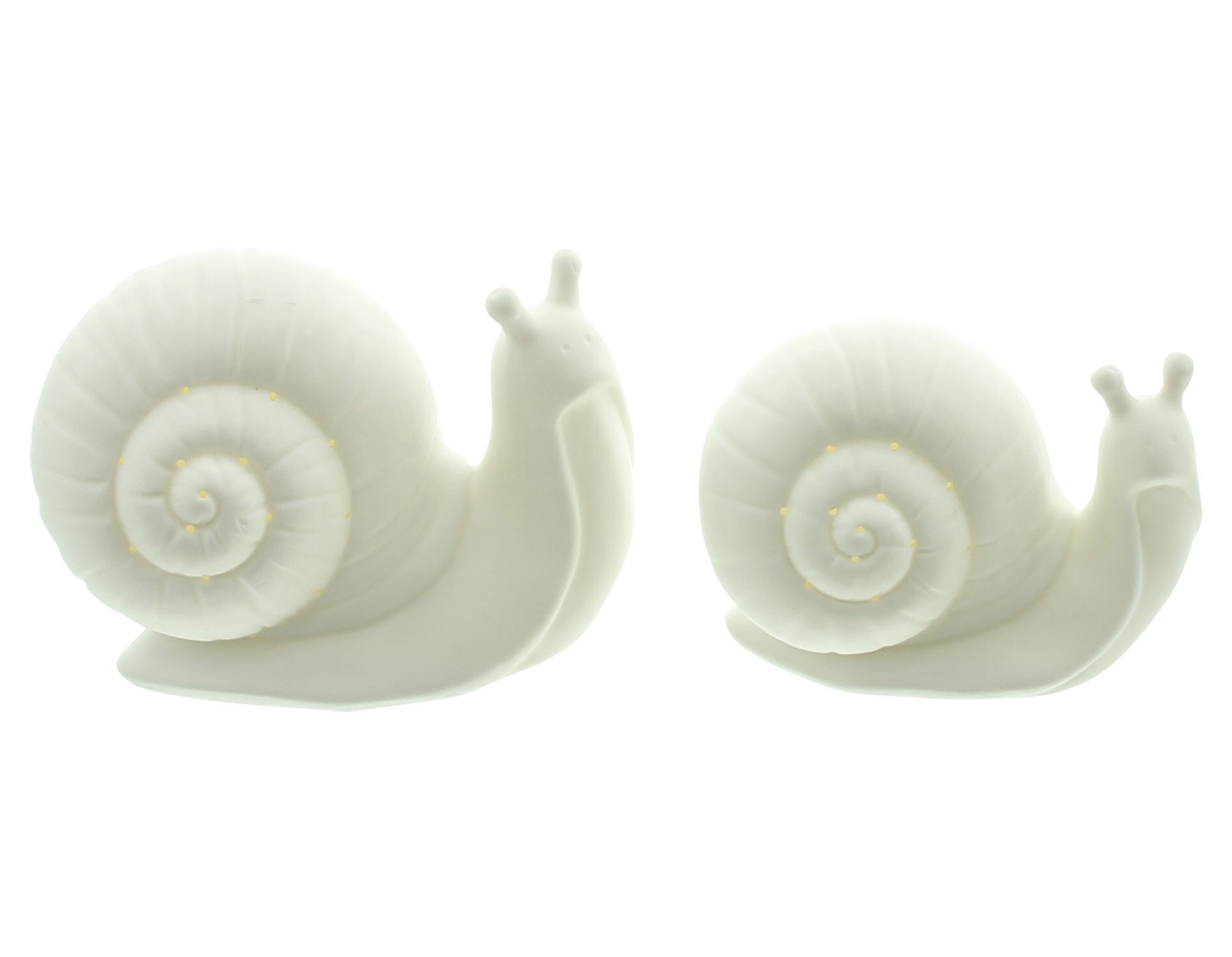 LED-Schnecke "White", 2er Set im Frank Flechtwaren Online Shop für Gartenfiguren kaufen LED-Schnecke "White", 2er Set im Frank Flechtwaren Online Shop für Gartenfiguren kaufen