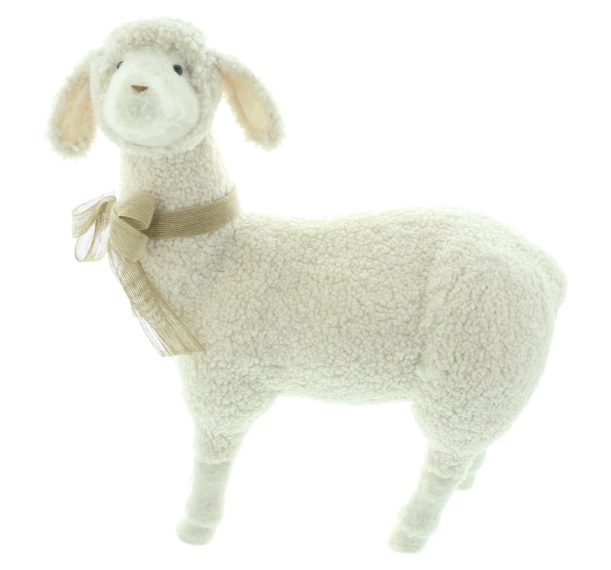 Figur "Schaf", groß  im Frank Flechtwaren Online Shop für Dekofiguren kaufen