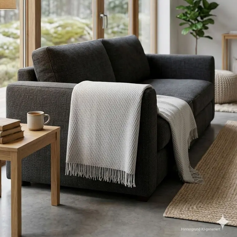 Kuscheldecke "Harmonie"  im Frank Flechtwaren Online Shop kaufen