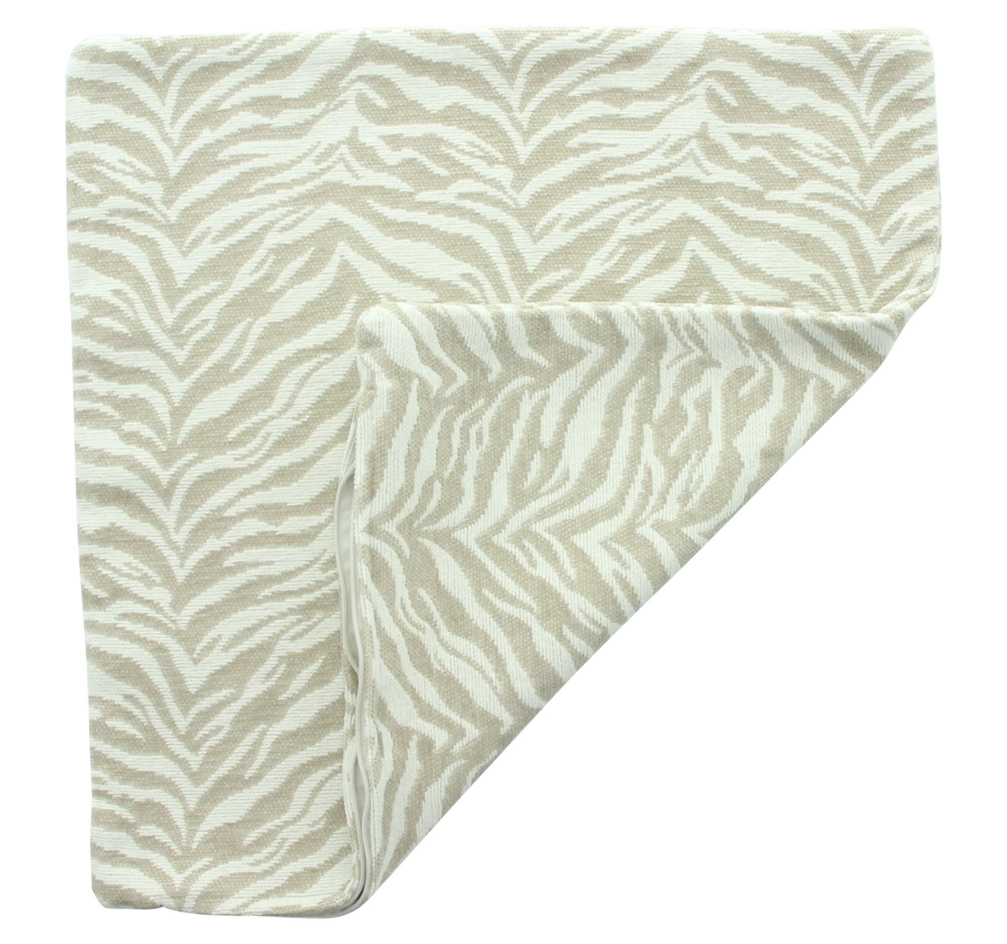 Kissenhülle "Zebra light"  im Frank Flechtwaren Online Shop für Kissenhüllen kaufen