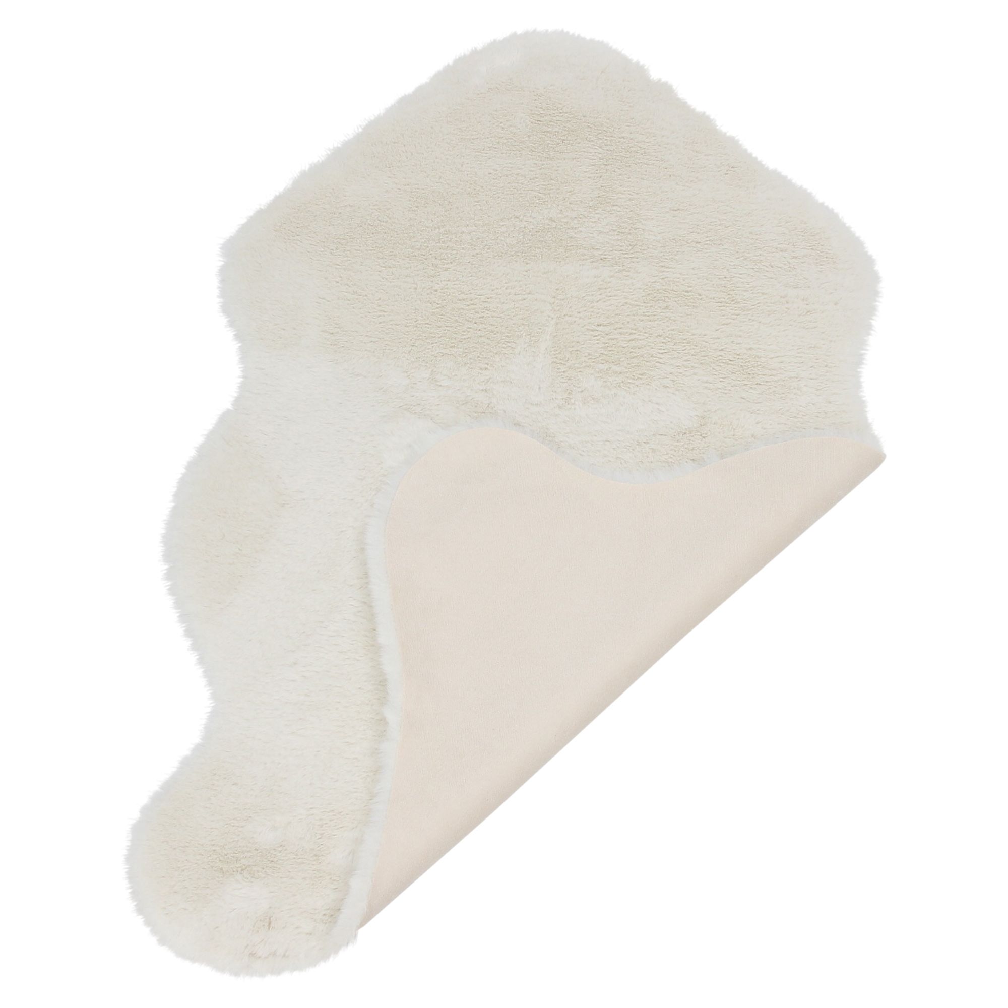 Kunstfell "Offwhite"  im Frank Flechtwaren Online Shop für Felle &amp; Dekofelle kaufen
