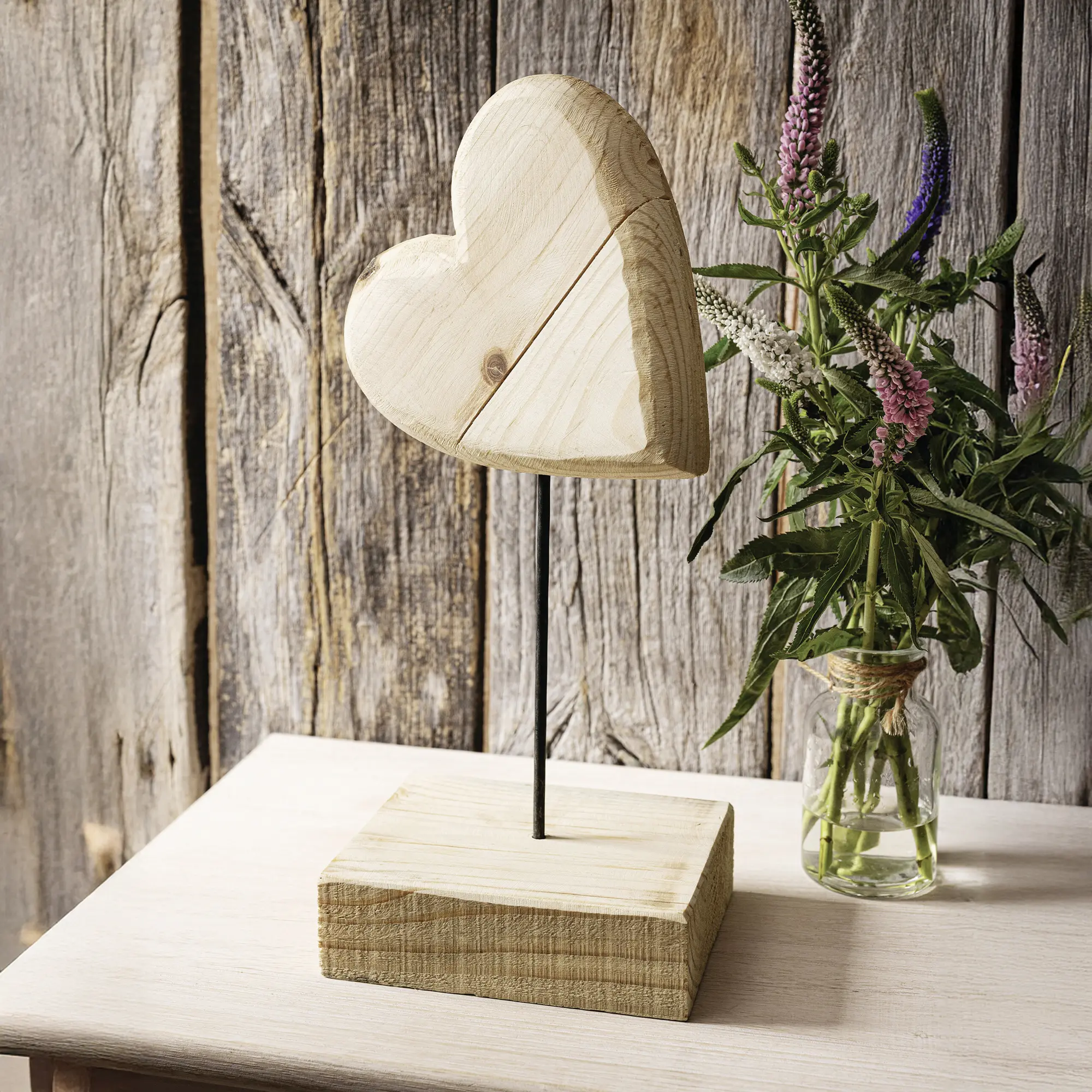 Herz "Wood"  im Frank Flechtwaren Online Shop kaufen