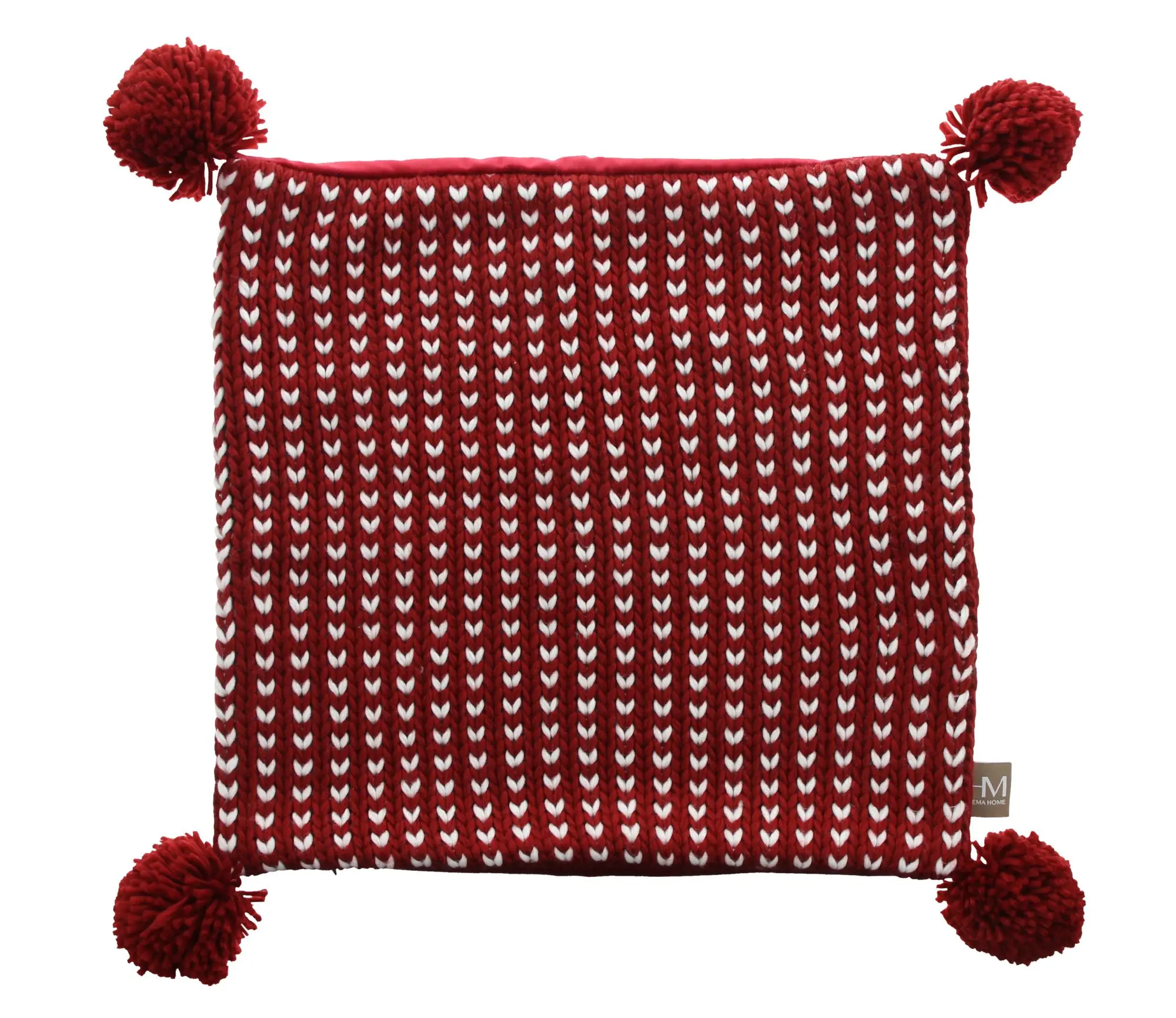 Kissenhülle "Bommel", 2er Set im Frank Flechtwaren Online Shop für Weihnachten kaufen Kissenhülle "Bommel", 2er Set im Frank Flechtwaren Online Shop für Weihnachten kaufen
