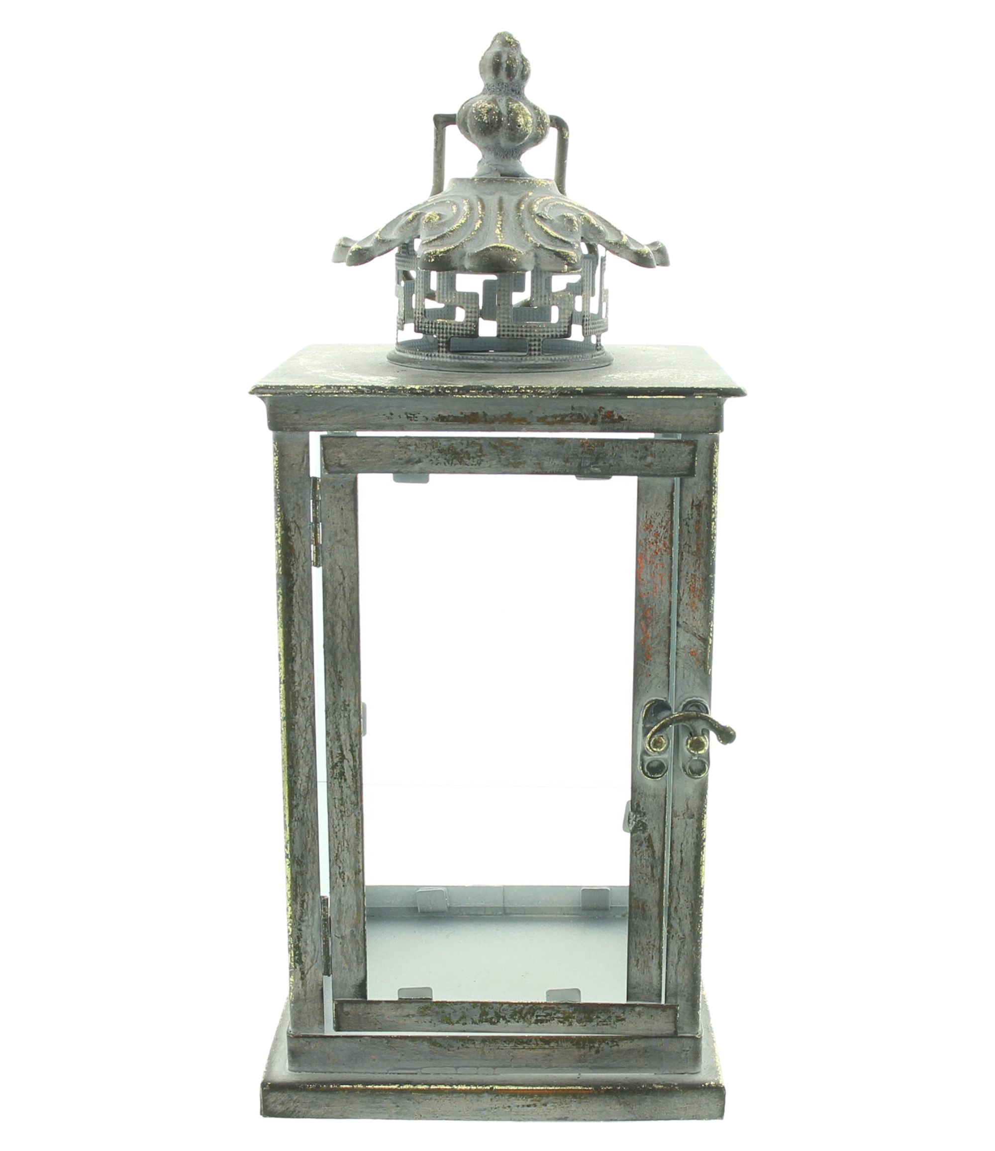 Laterne "Metallic-Shimmer"  im Frank Flechtwaren Online Shop für Laternen kaufen