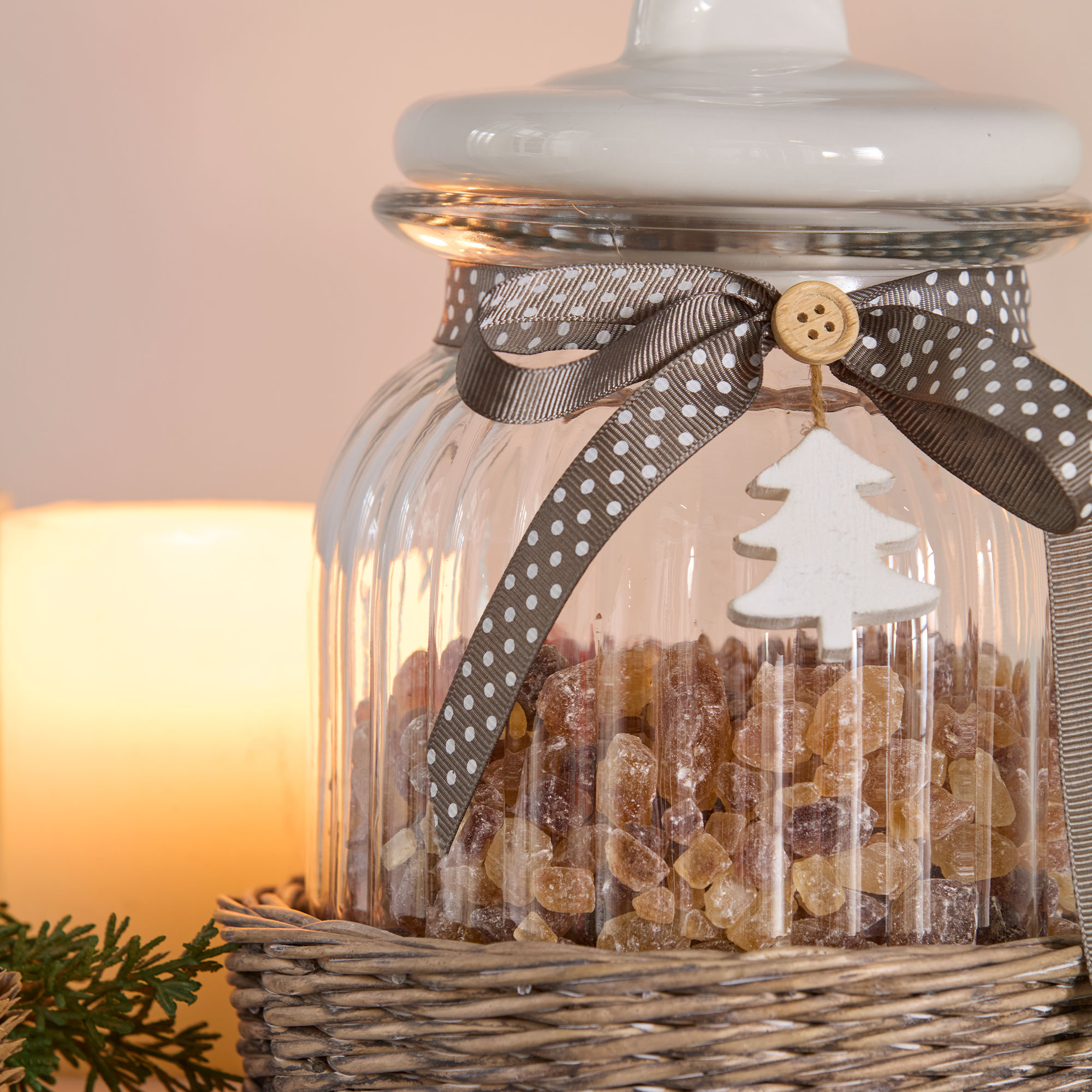 Bonbonniere "Sternchen"  im Frank Flechtwaren Online Shop für Geschenkboxen kaufen