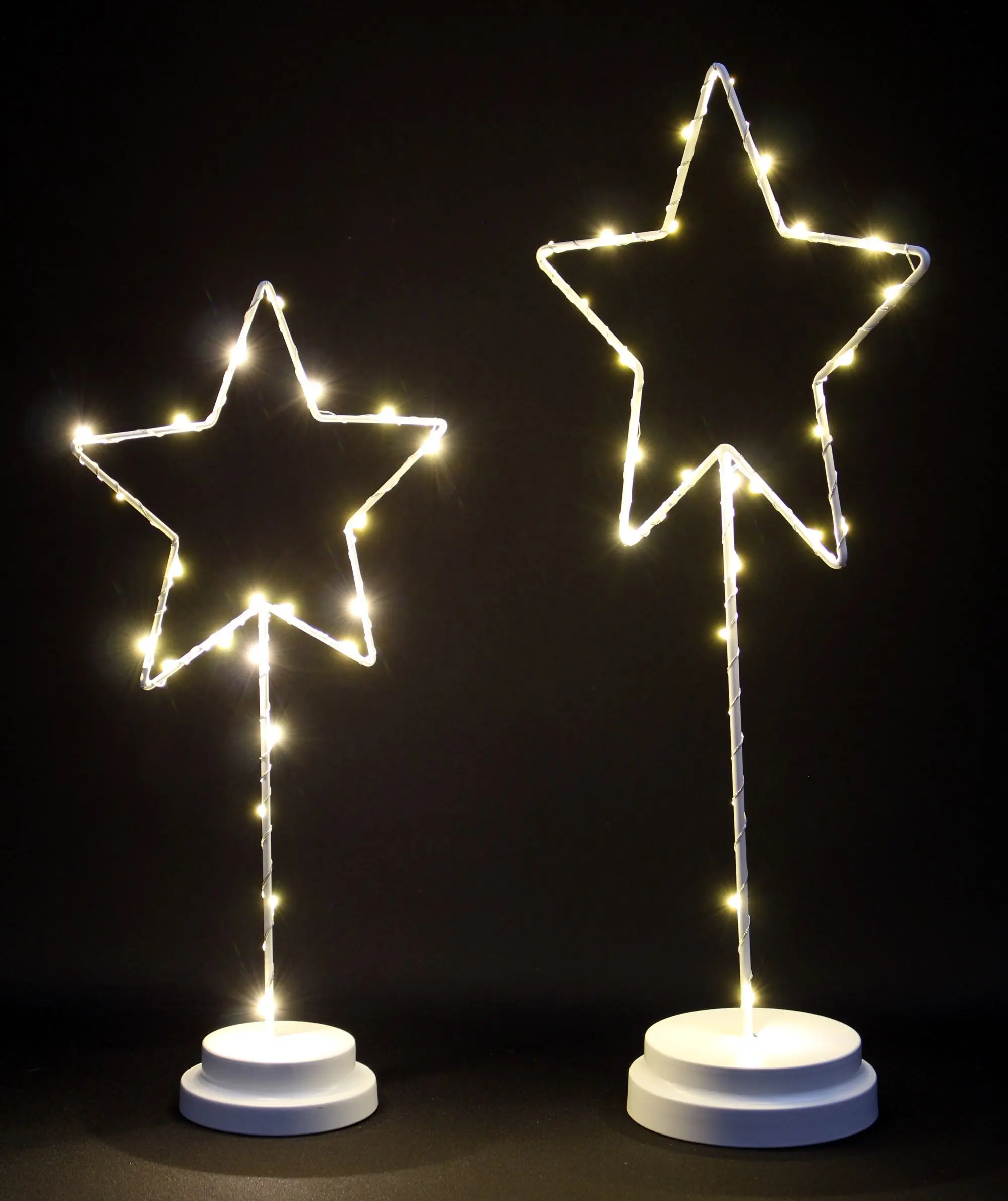 LED-Deko "Stern", 2er Set im Frank Flechtwaren Online Shop für Sterne kaufen LED-Deko "Stern", 2er Set im Frank Flechtwaren Online Shop für Sterne kaufen