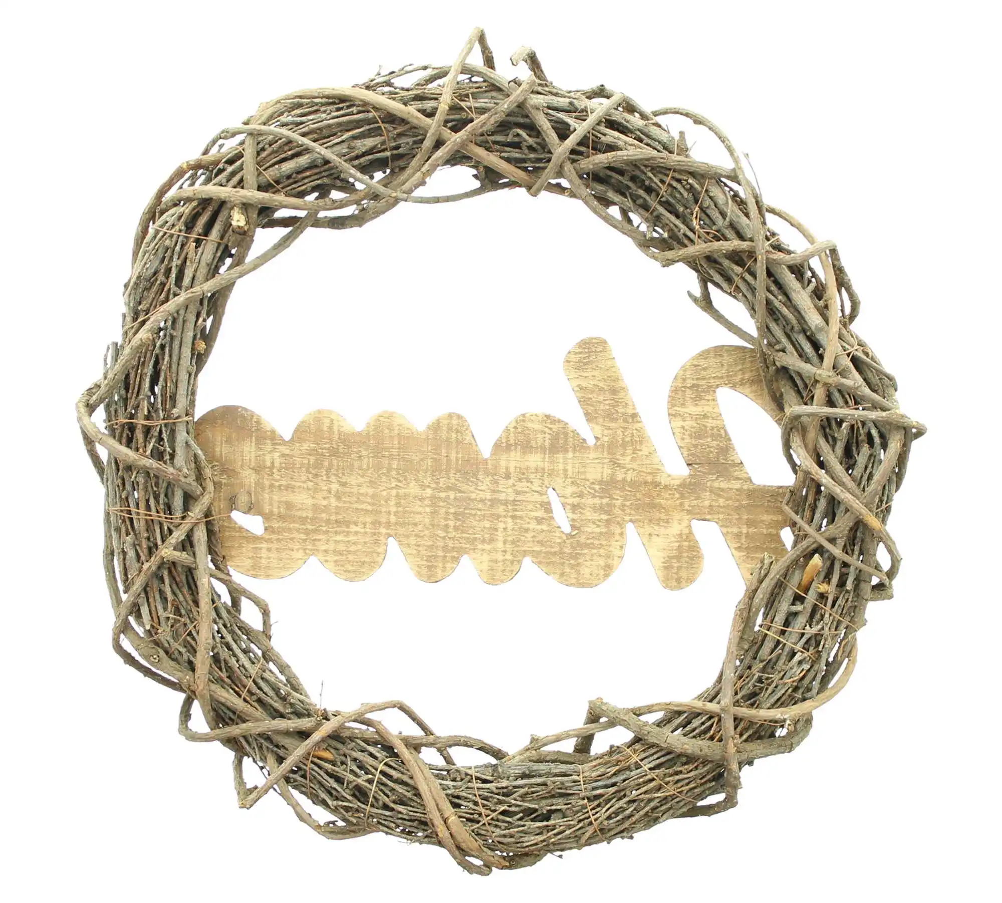 Kranz "Home"  im Frank Flechtwaren Online Shop für Ostern kaufen