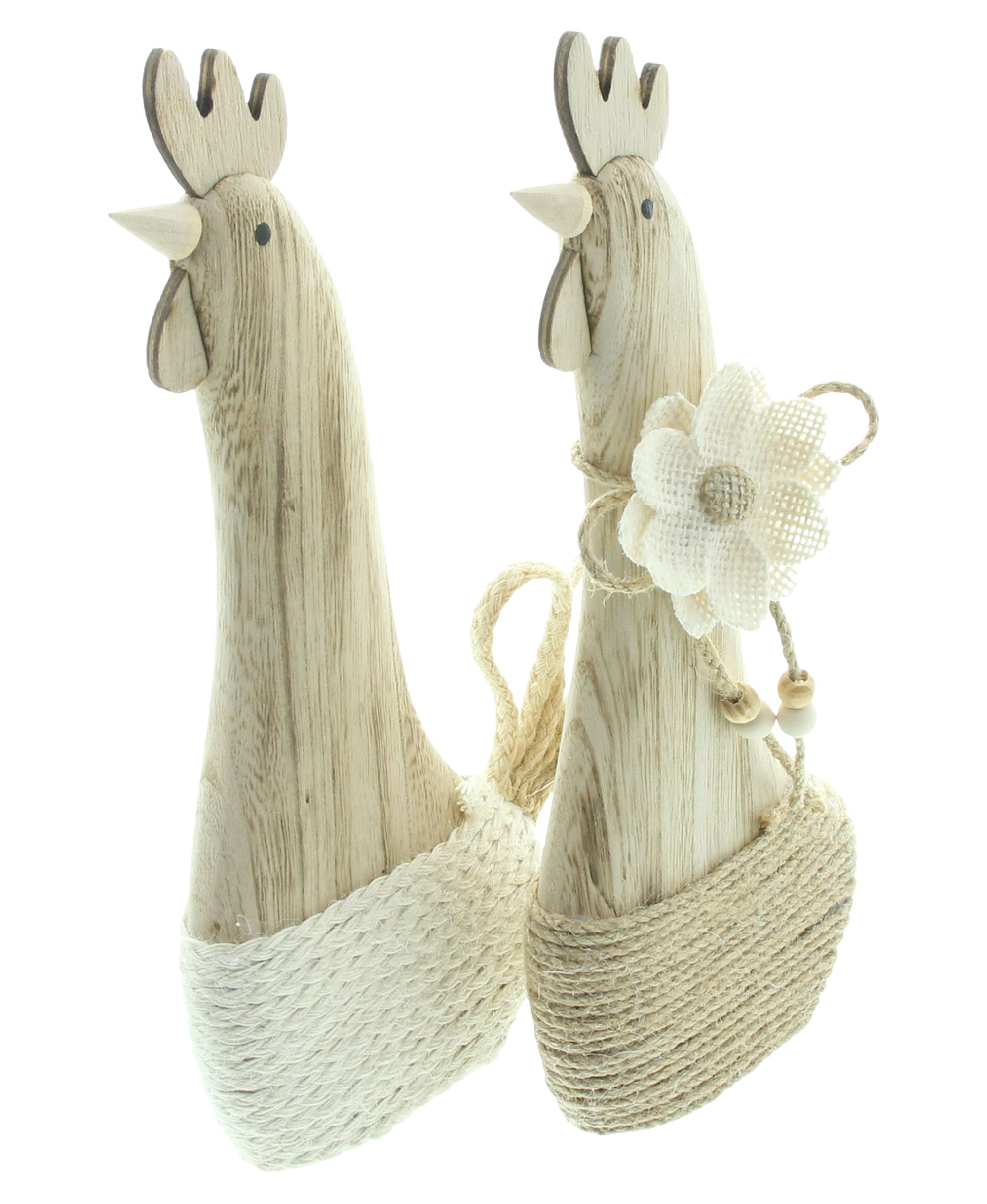 Huhn "Bertha & Louise", 2er Set im Frank Flechtwaren Online Shop für Ostern kaufen Huhn "Bertha & Louise", 2er Set im Frank Flechtwaren Online Shop für Ostern kaufen
