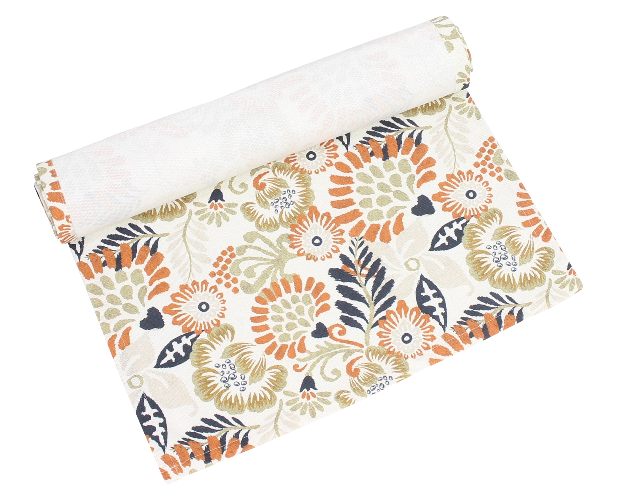 Tischläufer "Retro Flowers"  im Frank Flechtwaren Online Shop für Tischläufer kaufen