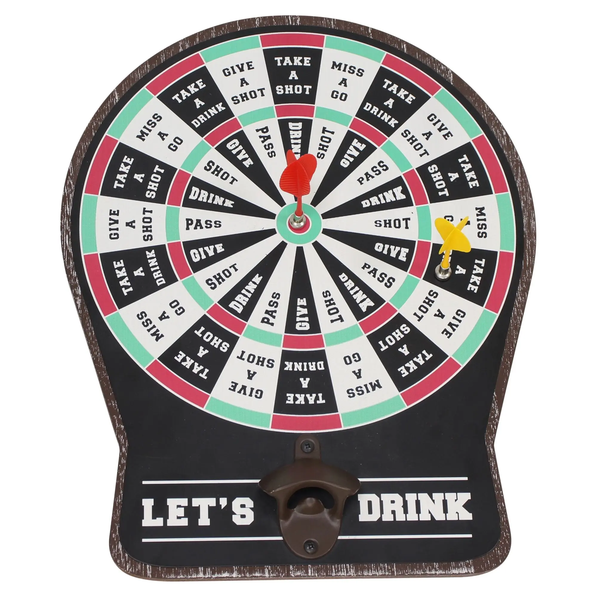 Dartscheibe "Take a Drink"  im Frank Flechtwaren Online Shop für Grill &amp; Chill kaufen