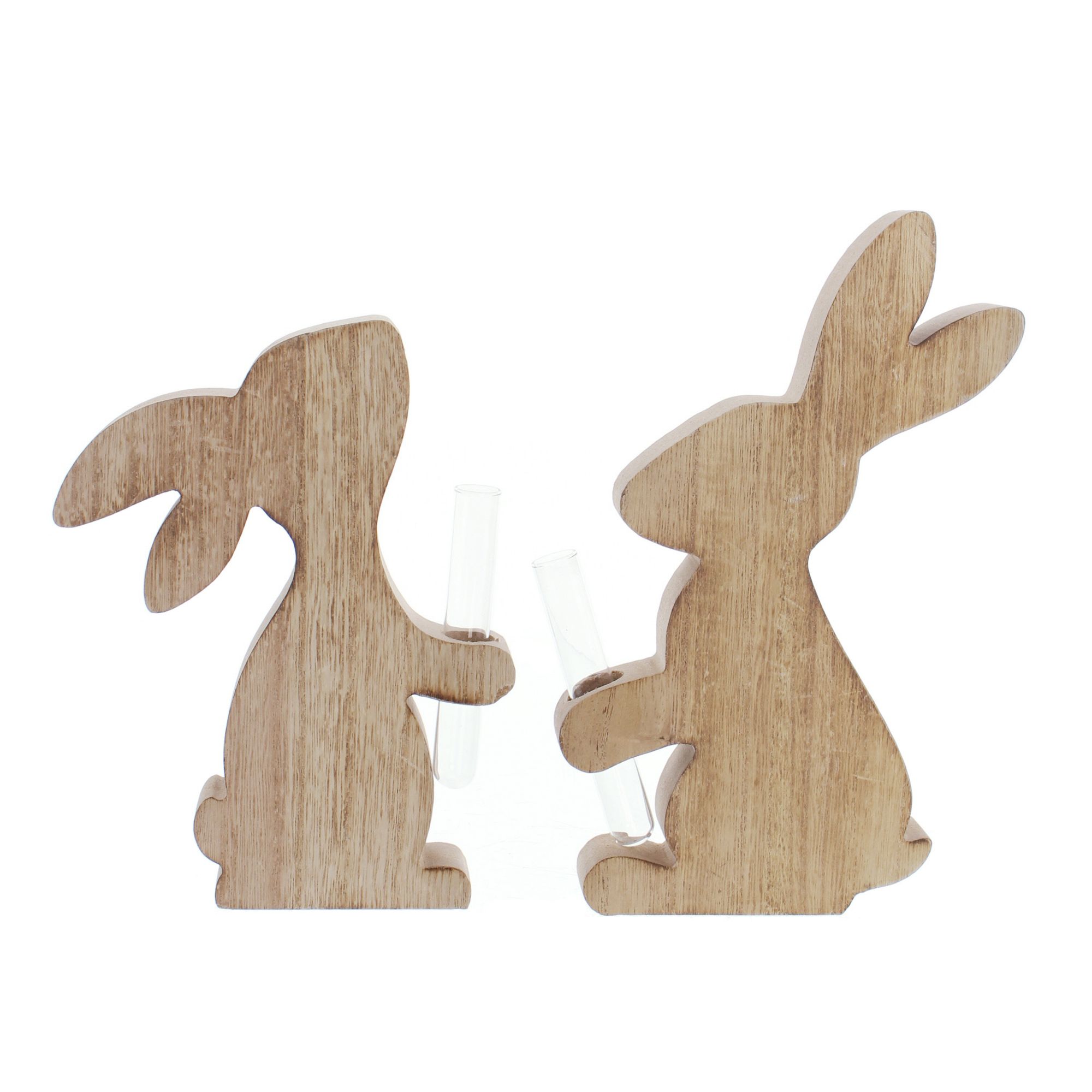 Hase mit Vase, 2er Set im Frank Flechtwaren Online Shop für Ostern kaufen Hase mit Vase, 2er Set im Frank Flechtwaren Online Shop für Ostern kaufen