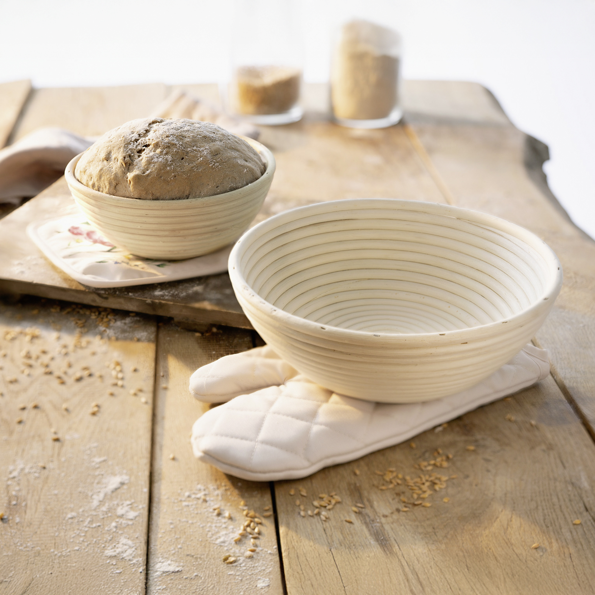 Gärkorb "Bread", rund  im Frank Flechtwaren Online Shop kaufen