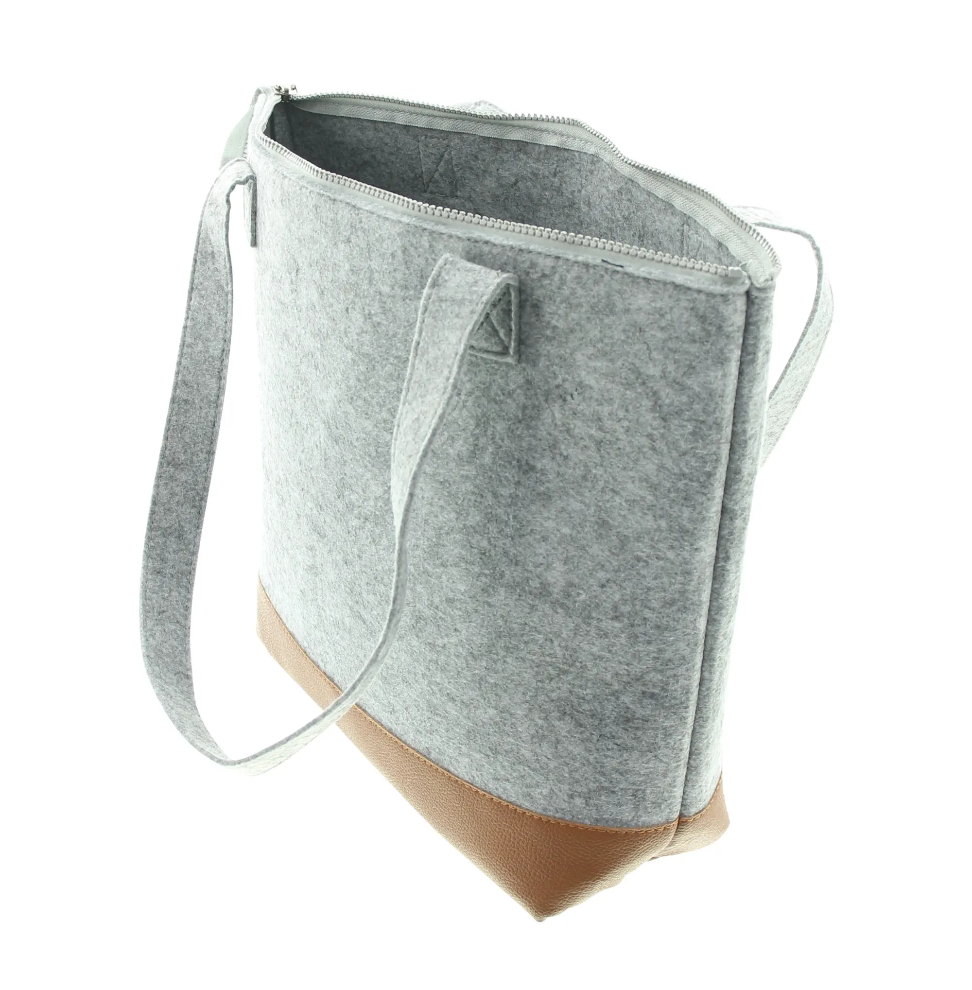 Tasche "Cognac Grey"  im Frank Flechtwaren Online Shop für Taschen kaufen