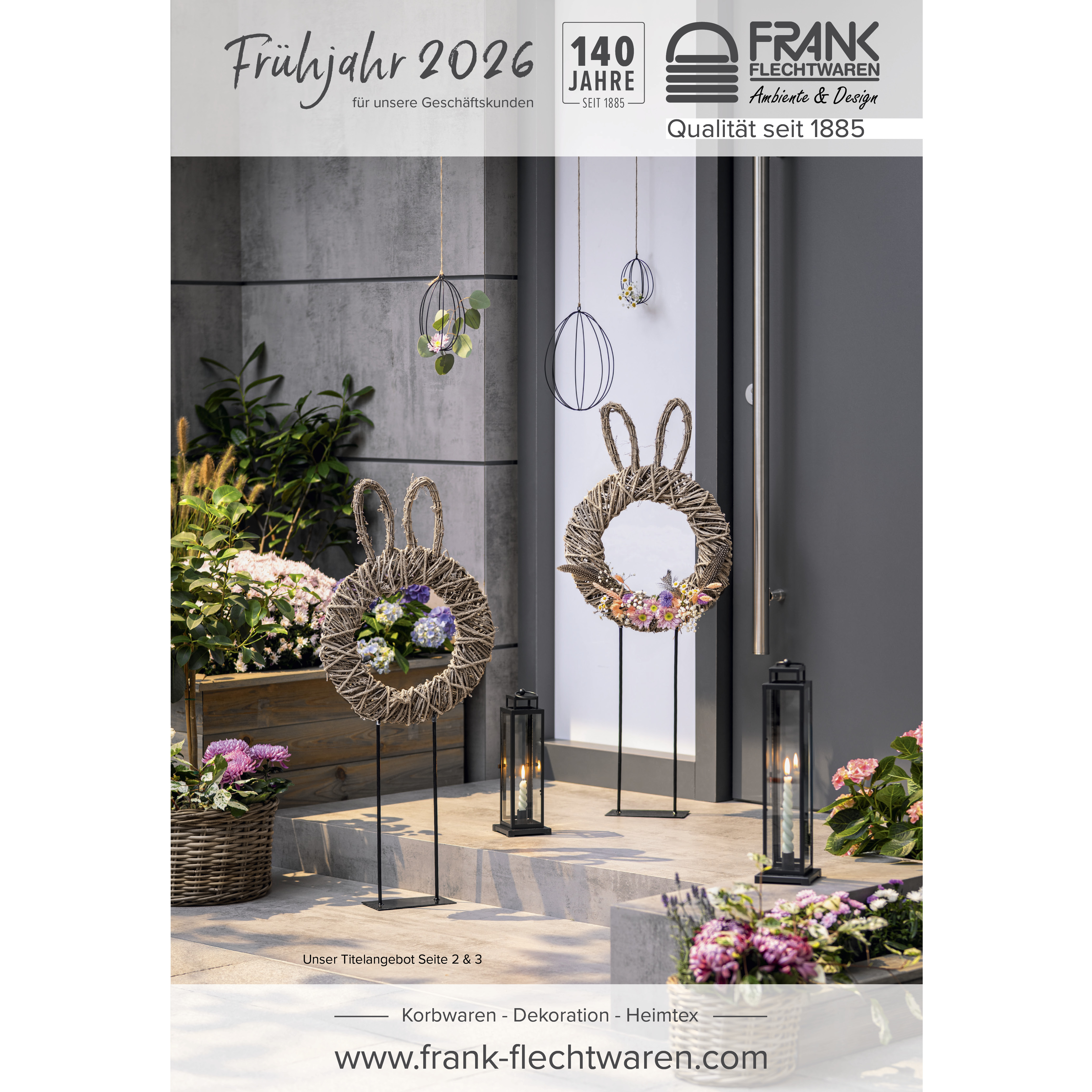 Gewerbe-Katalog Frühjahr 2026  im Frank Flechtwaren Online Shop kaufen