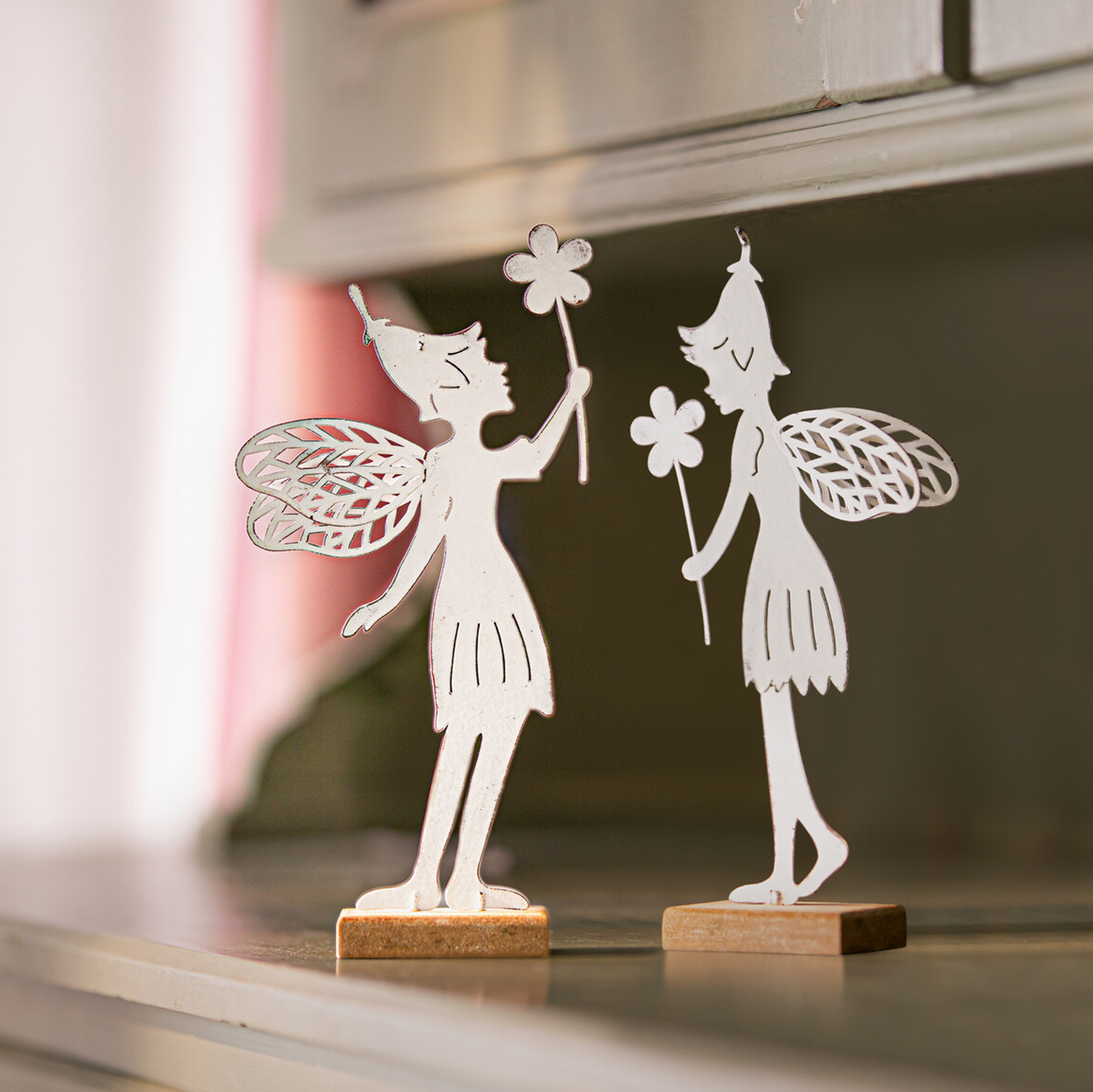Figur "Blumenfee", 2er Set  im Frank Flechtwaren Online Shop kaufen