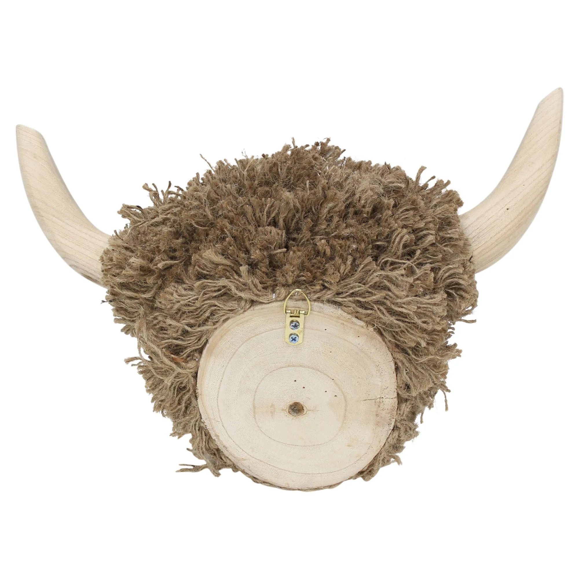 Wand-Skulptur "Rinderkopf"  im Frank Flechtwaren Online Shop für Wanddeko kaufen