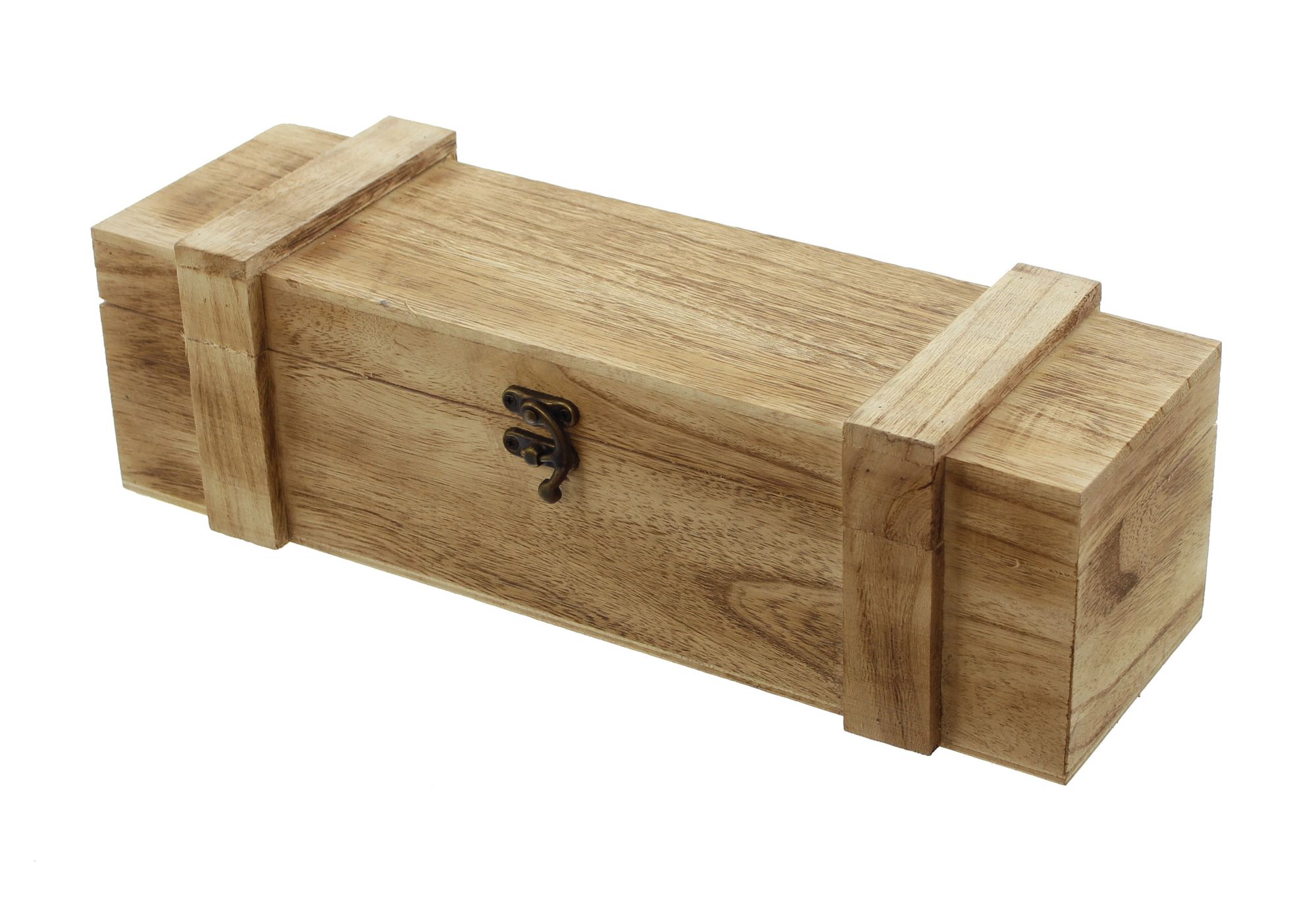 Holztruhe "Rustikal", für 1 Flasche im Frank Flechtwaren Online Shop für Weinliebhaber kaufen Holztruhe "Rustikal", für 1 Flasche im Frank Flechtwaren Online Shop für Weinliebhaber kaufen