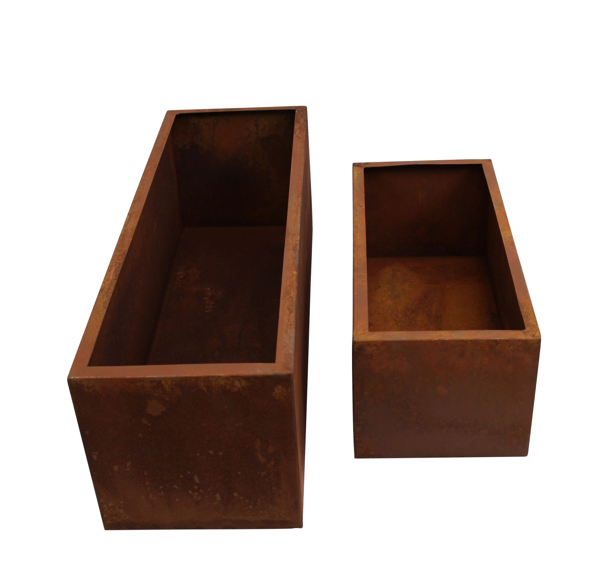 Pflanzer "Rost", 2er Set im Frank Flechtwaren Online Shop für Pflanztöpfe kaufen Pflanzer "Rost", 2er Set im Frank Flechtwaren Online Shop für Pflanztöpfe kaufen