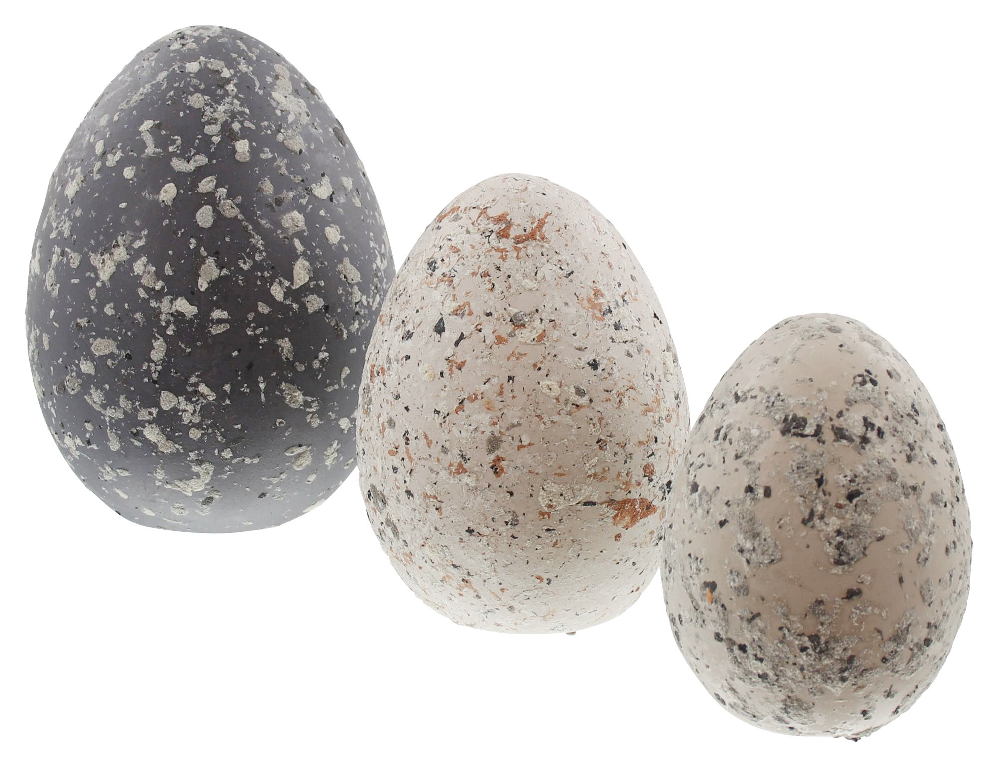 Deko-Ei "Granit", 3er Set im Frank Flechtwaren Online Shop für Ostern kaufen Deko-Ei "Granit", 3er Set im Frank Flechtwaren Online Shop für Ostern kaufen