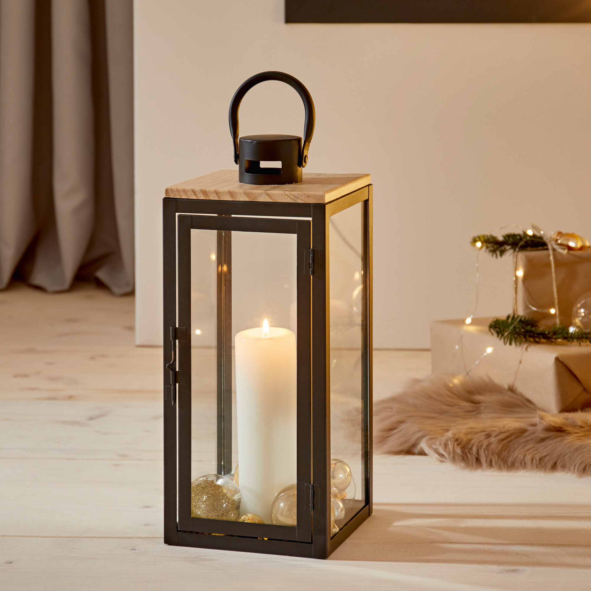 Laterne "Modern"  im Frank Flechtwaren Online Shop kaufen