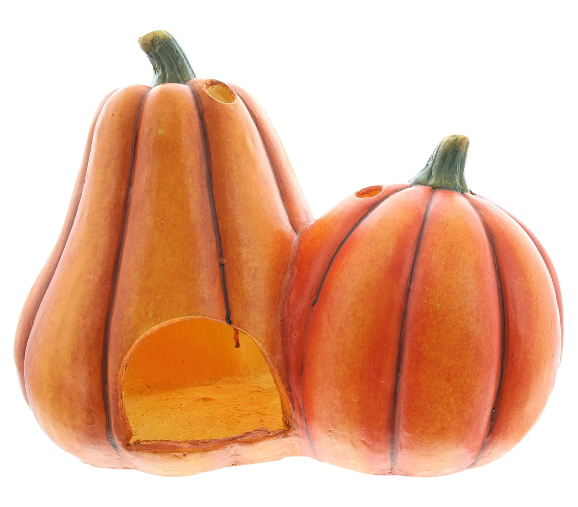 Kürbistrio "Smile"  im Frank Flechtwaren Online Shop für Herbstgarten kaufen