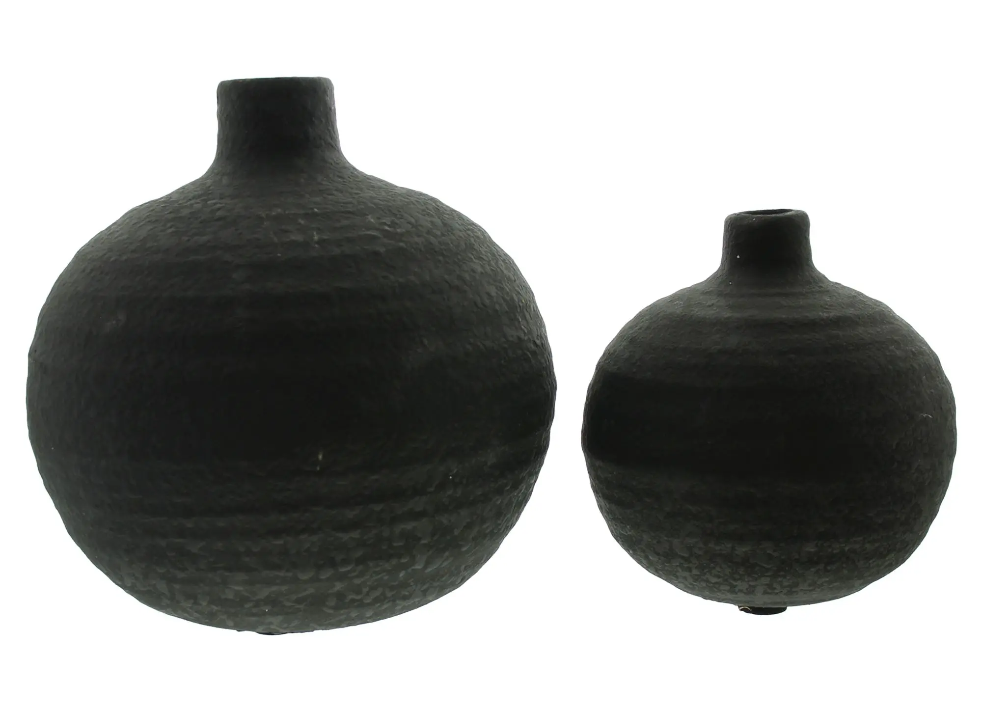Dekovase "Noir", 2er Set  im Frank Flechtwaren Online Shop kaufen