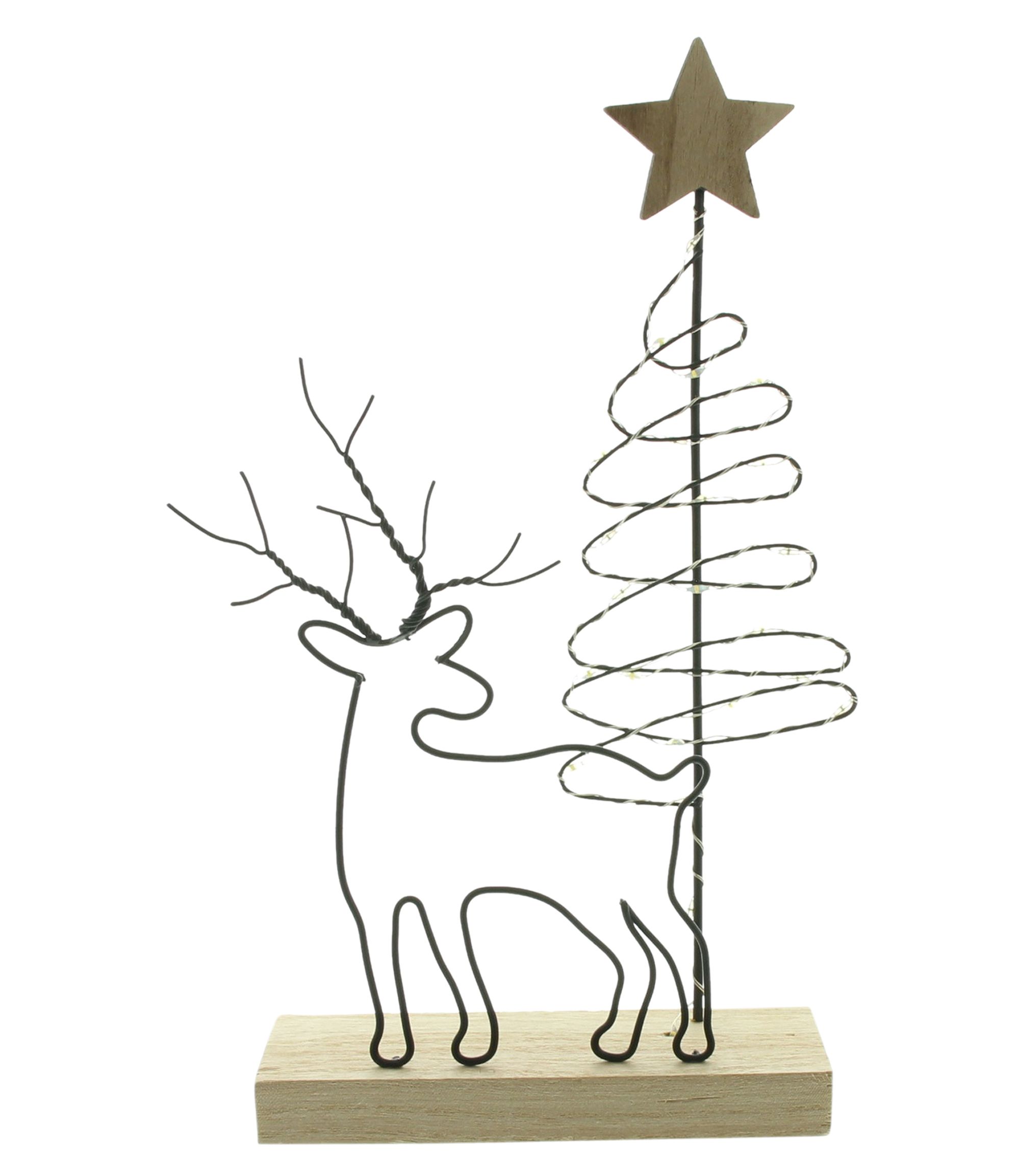 LED-Deko "Winterwald"  im Frank Flechtwaren Online Shop für Weihnachten kaufen