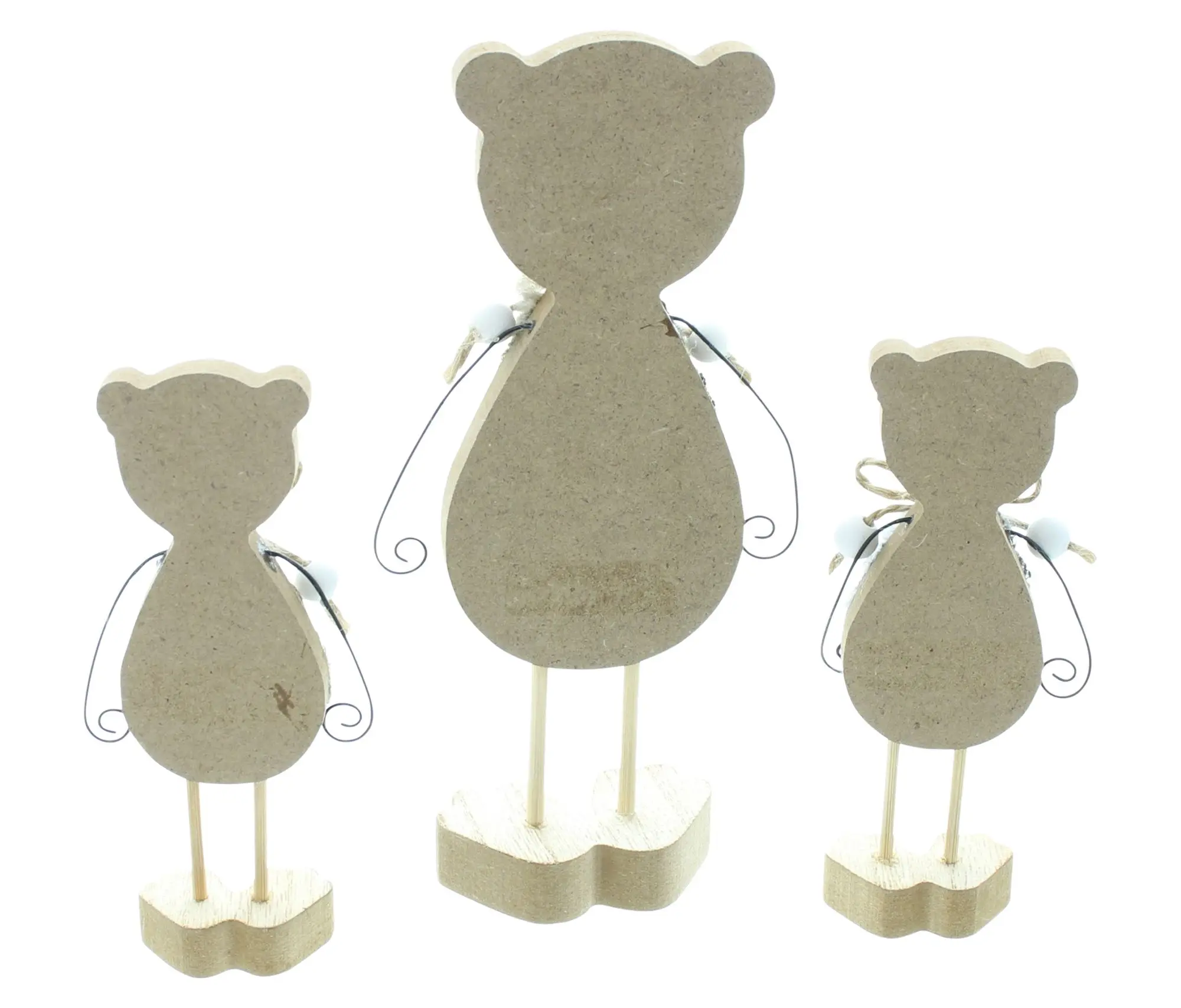Figur "Bären", 3er Set im Frank Flechtwaren Online Shop für Dekofiguren kaufen Figur "Bären", 3er Set im Frank Flechtwaren Online Shop für Dekofiguren kaufen