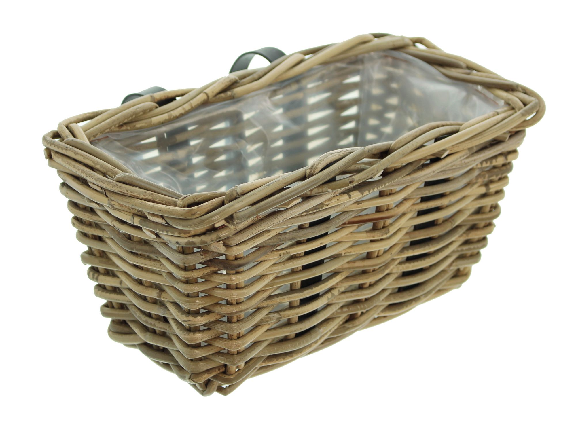 Balkonpflanzer "Rattan", klein im Frank Flechtwaren Online Shop für Pflanztöpfe kaufen Balkonpflanzer "Rattan", klein im Frank Flechtwaren Online Shop für Pflanztöpfe kaufen