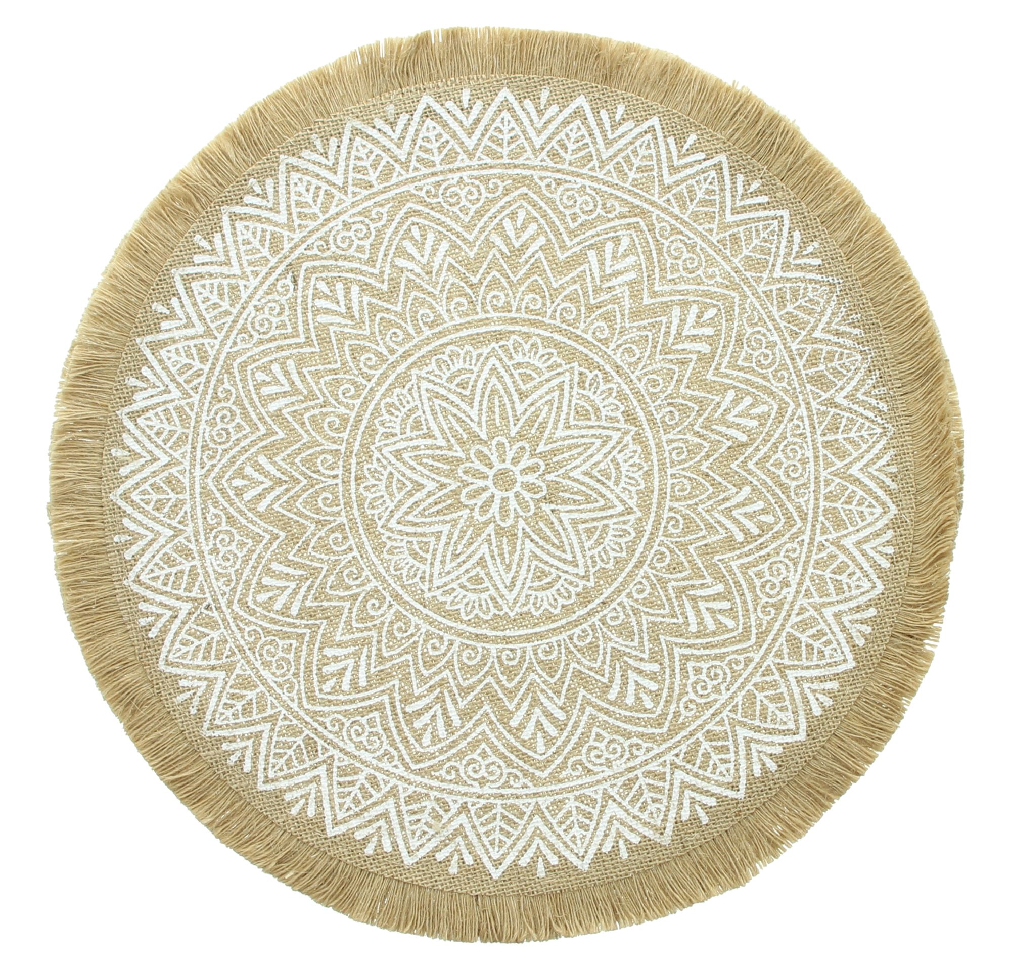 Platzmatte "Mandala", 2er Set im Frank Flechtwaren Online Shop für Tischsets kaufen Platzmatte "Mandala", 2er Set im Frank Flechtwaren Online Shop für Tischsets kaufen