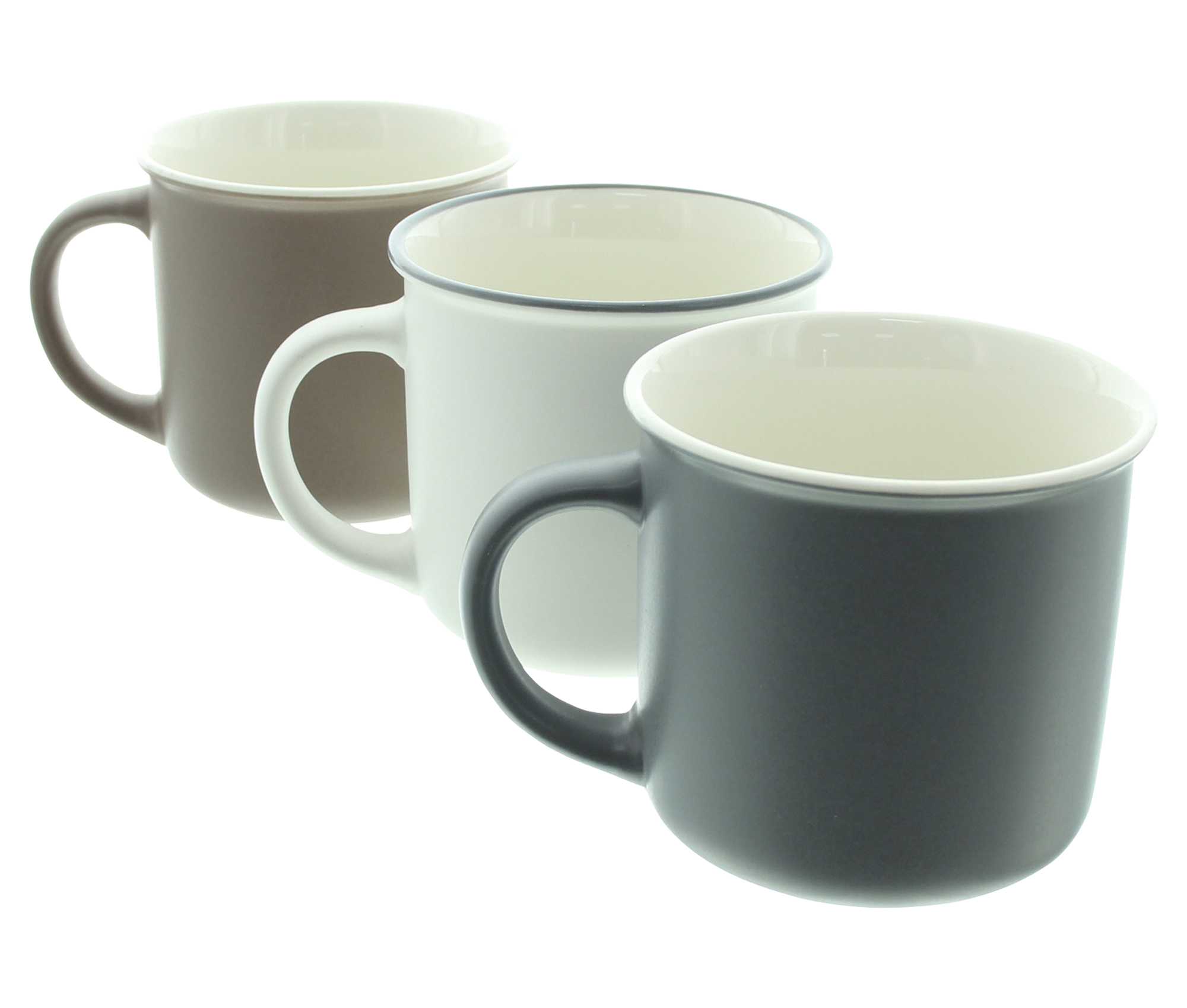 Tasse "Coffee", 3er Set im Frank Flechtwaren Online Shop für Küche kaufen Tasse "Coffee", 3er Set im Frank Flechtwaren Online Shop für Küche kaufen