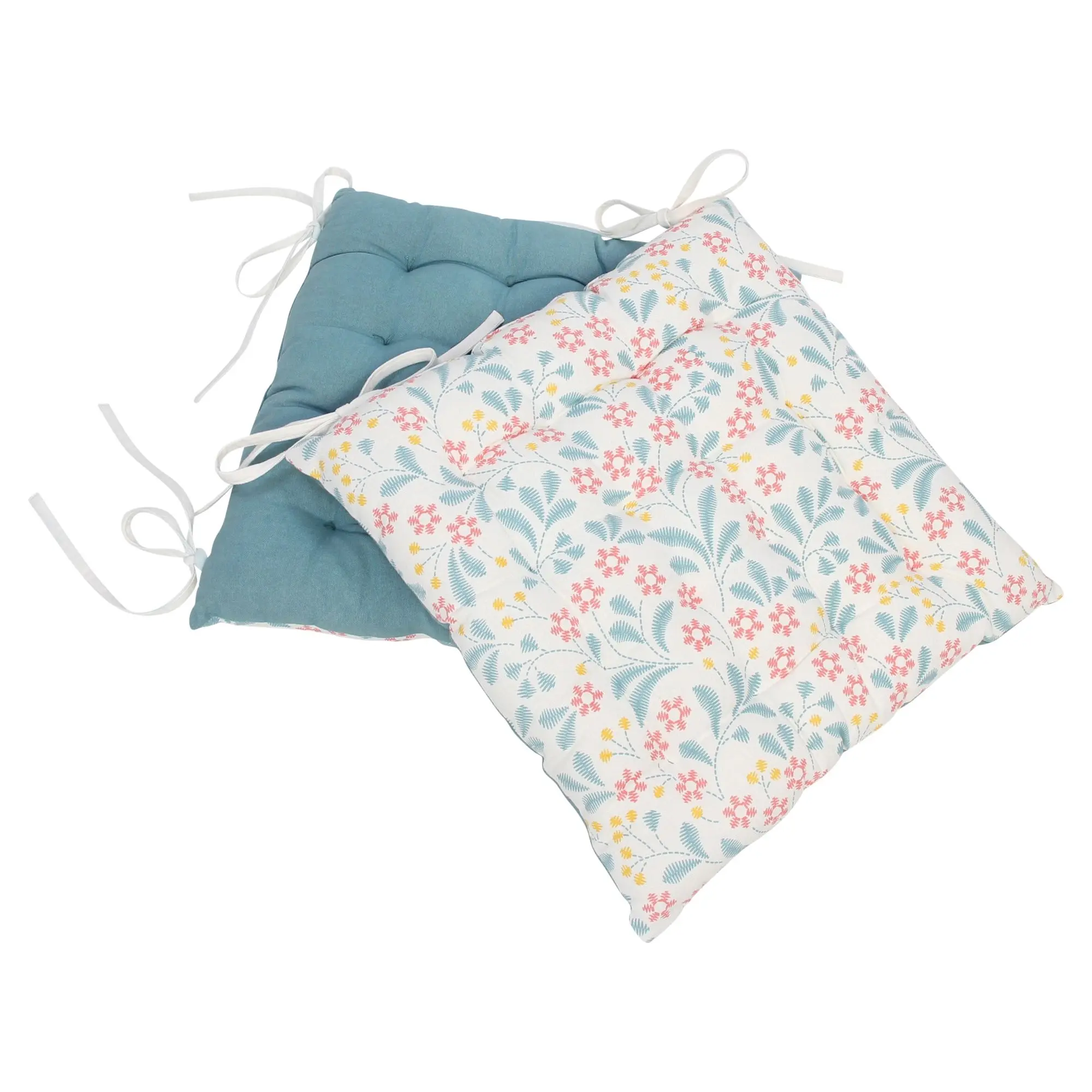 Sitzkissen "Blossom", 2er Set  im Frank Flechtwaren Online Shop für Sitzkissen kaufen