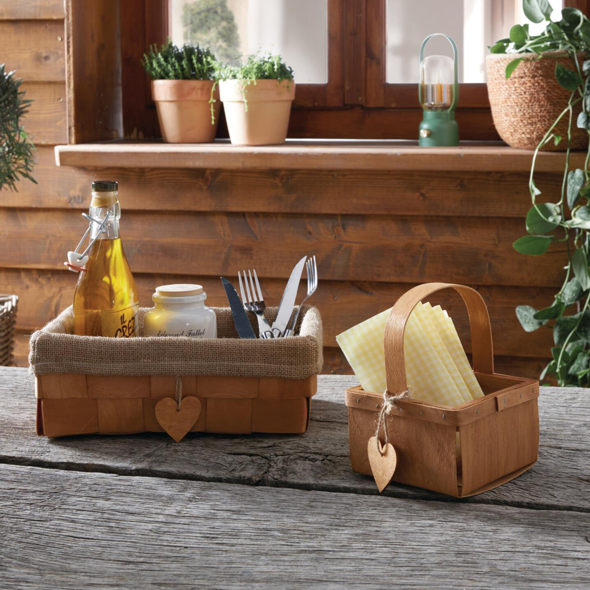 Schale "Herzchen"  im Frank Flechtwaren Online Shop für Füllkörbe &amp; Universalkörbe kaufen