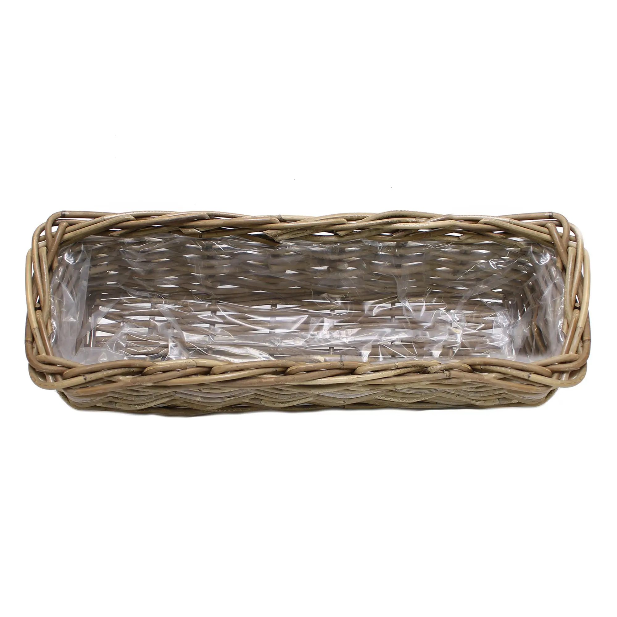 Pflanzkasten "Rattan", groß im Frank Flechtwaren Online Shop für Pflanzkörbe kaufen Pflanzkasten "Rattan", groß im Frank Flechtwaren Online Shop für Pflanzkörbe kaufen
