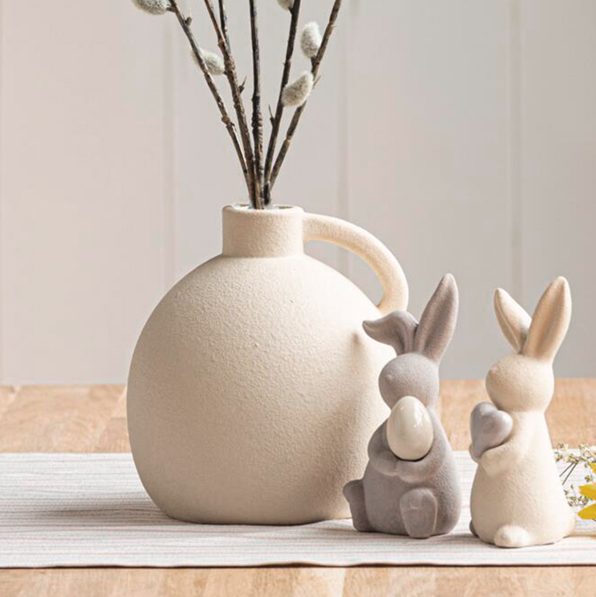 Dekovase "Krug"  im Frank Flechtwaren Online Shop kaufen