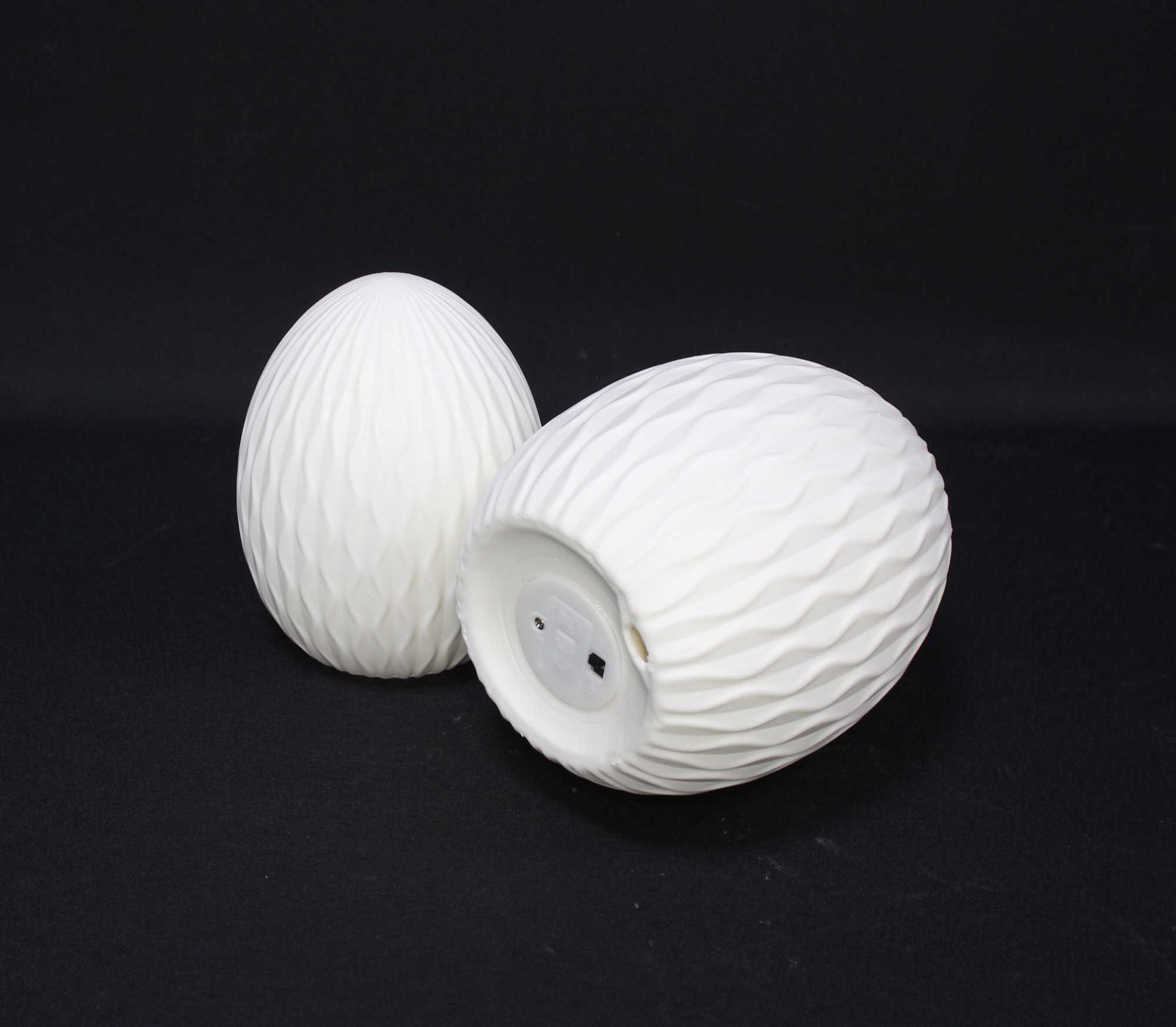 LED-Ei "Modern", 2er Set  im Frank Flechtwaren Online Shop für Ostereier kaufen