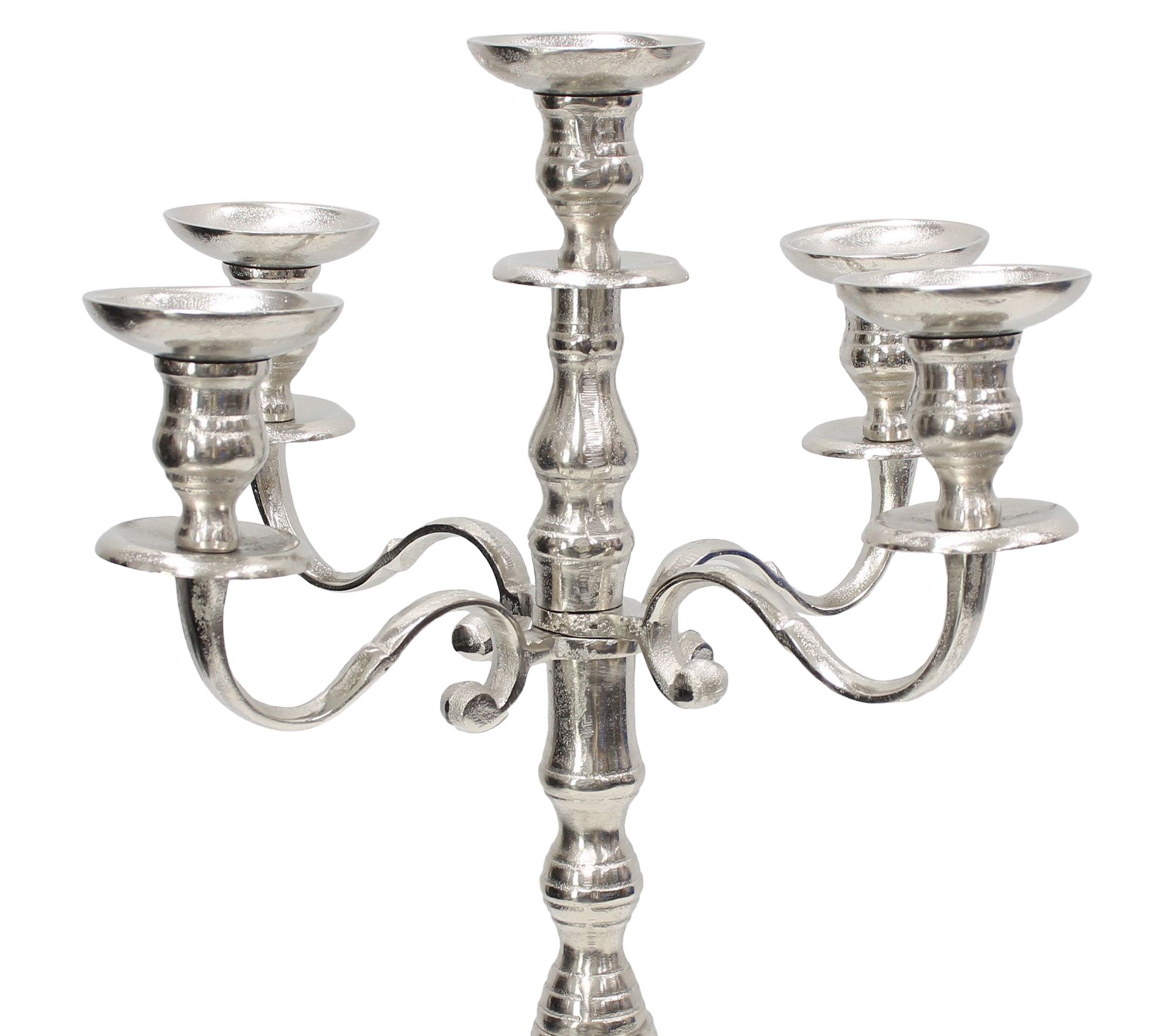 Kerzenleuchter "Argentum"  im Frank Flechtwaren Online Shop für Chalet kaufen