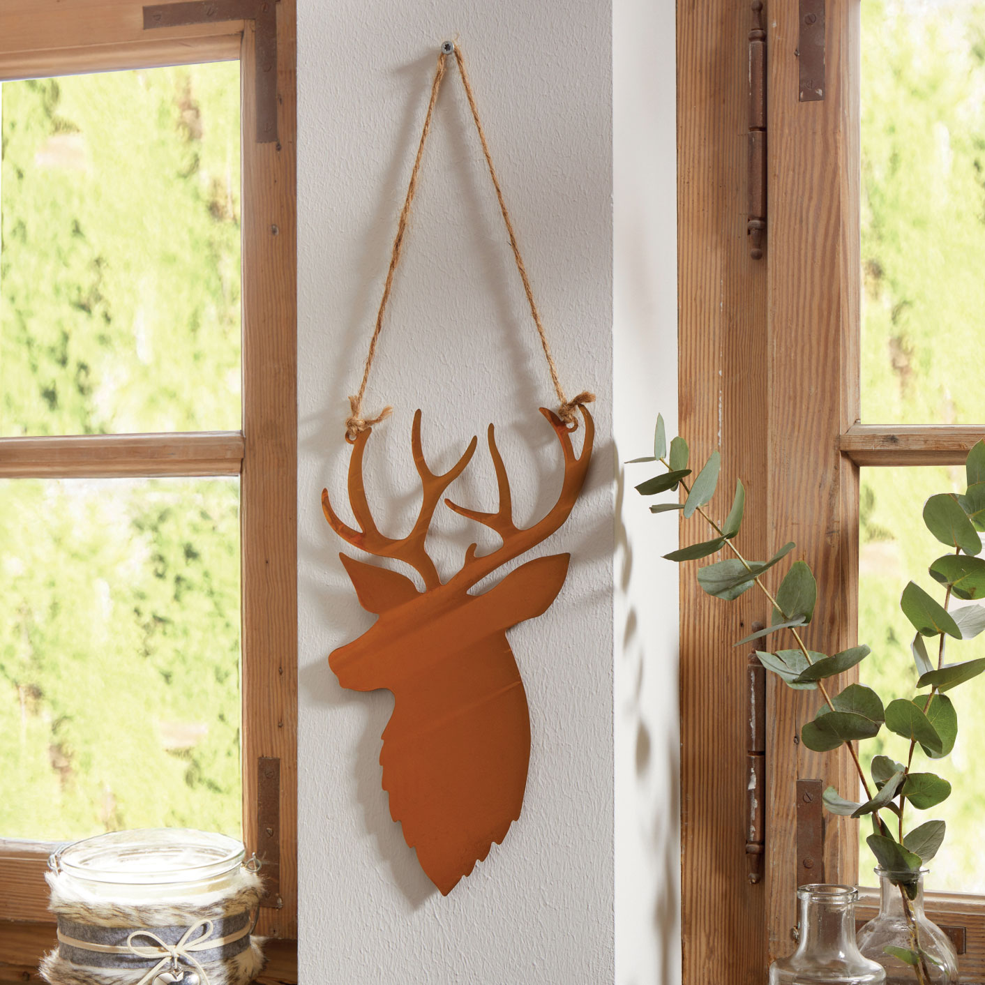 Hänger "Hirsch"  im Frank Flechtwaren Online Shop kaufen