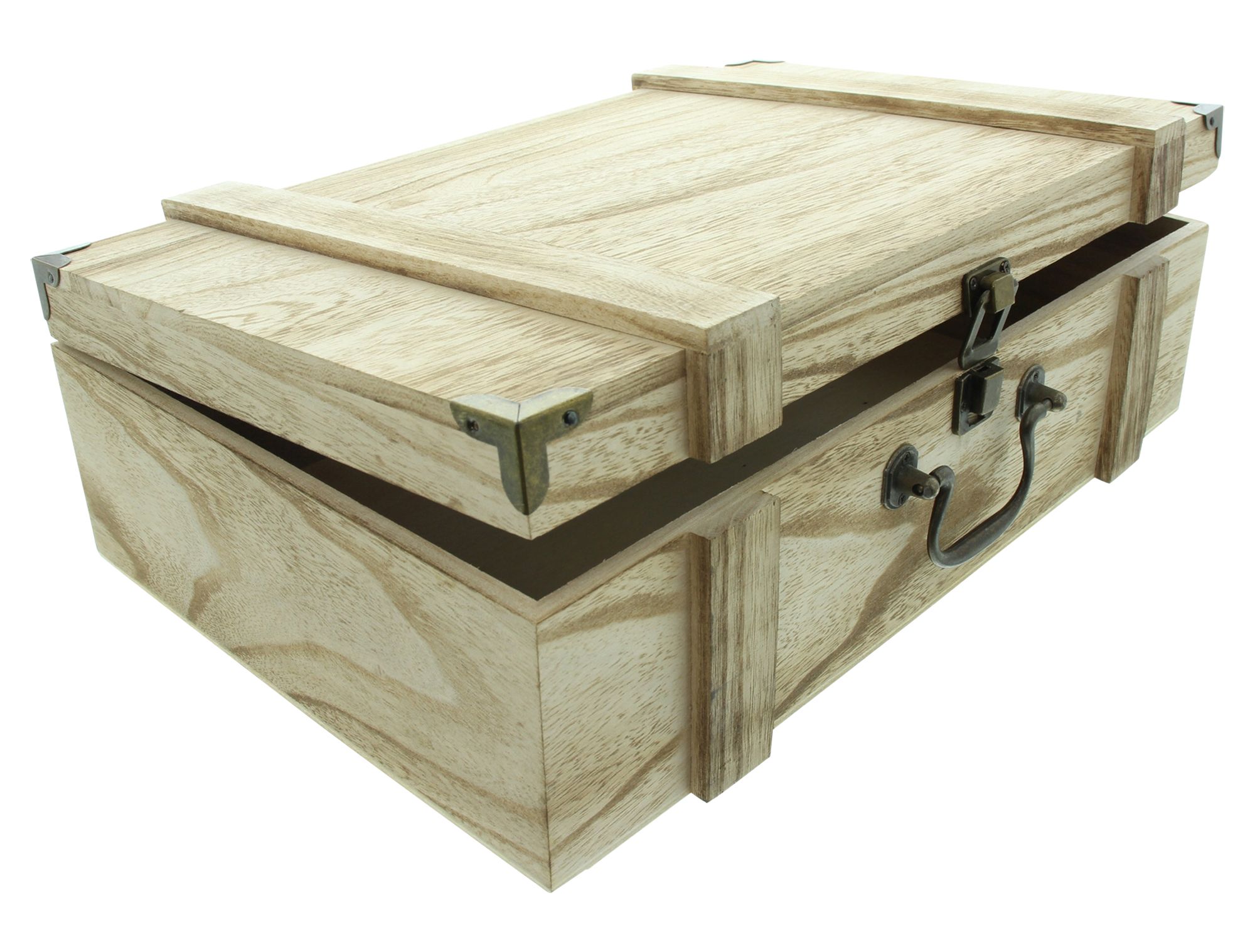Holzkiste "Präsent"  im Frank Flechtwaren Online Shop für Weinliebhaber kaufen
