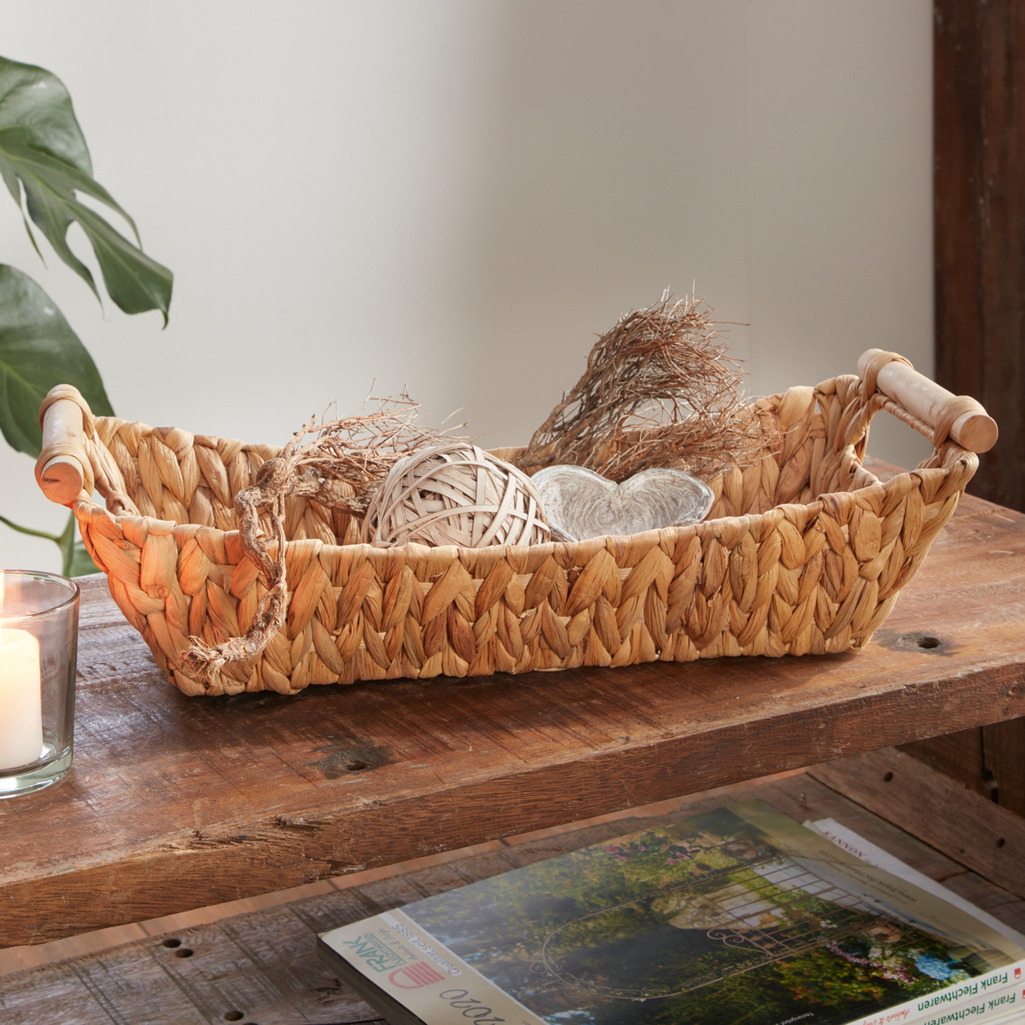Schale "Wasserhyazinthe"  im Frank Flechtwaren Online Shop kaufen