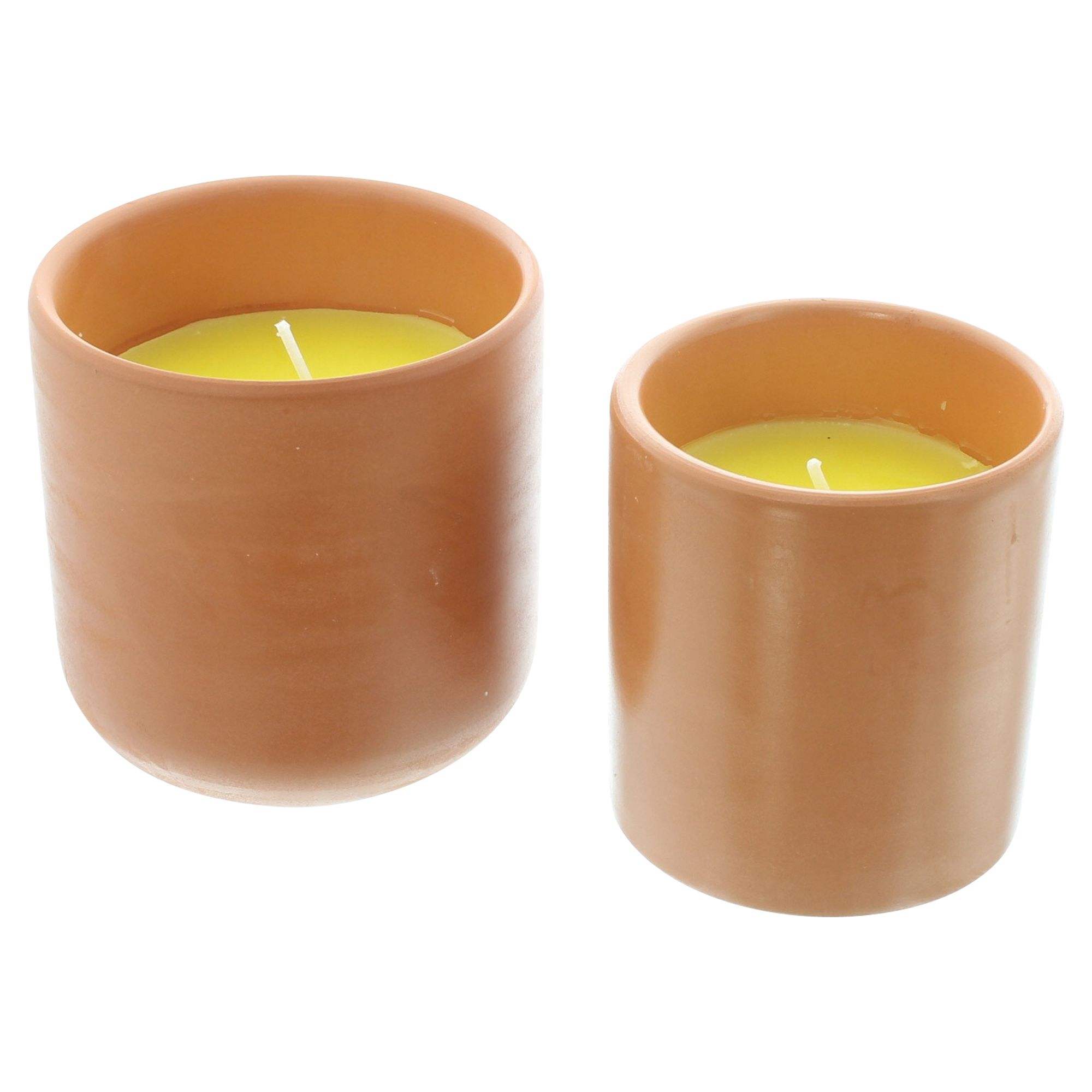 Duftkerze "Citronella", 2er Set  im Frank Flechtwaren Online Shop für Kerzen &amp; LED-Kerzen kaufen